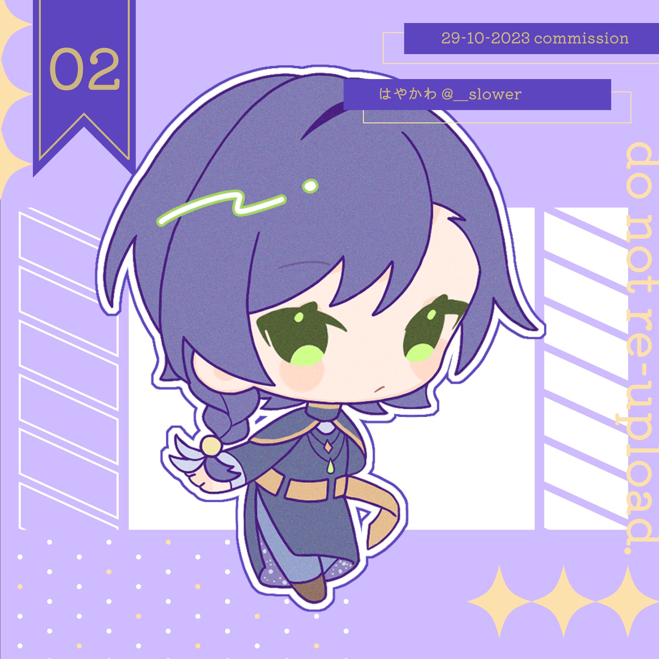1.5頭身デフォルメイラスト-1