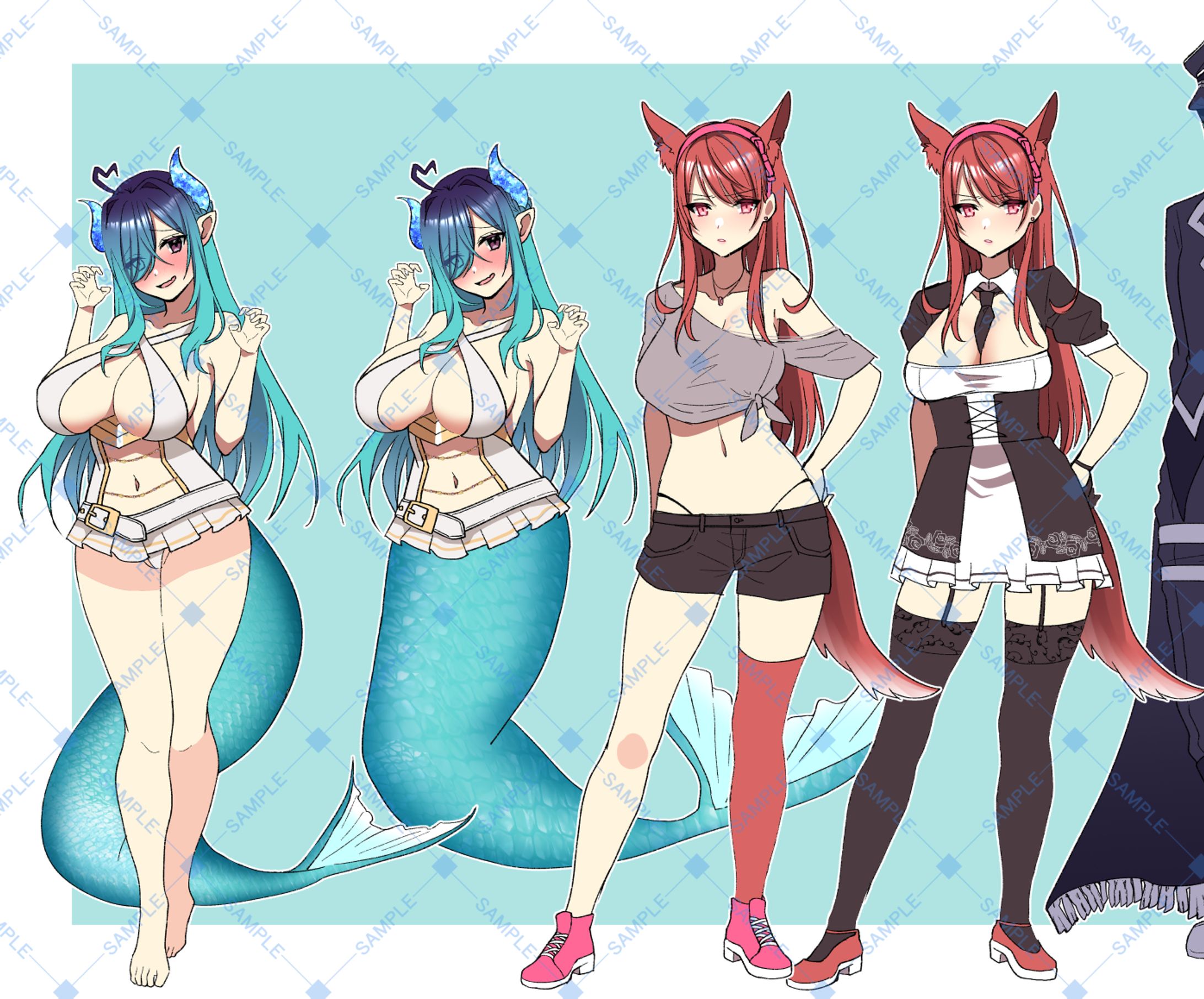 【キャラデザ】亜人／ファンタジー-1