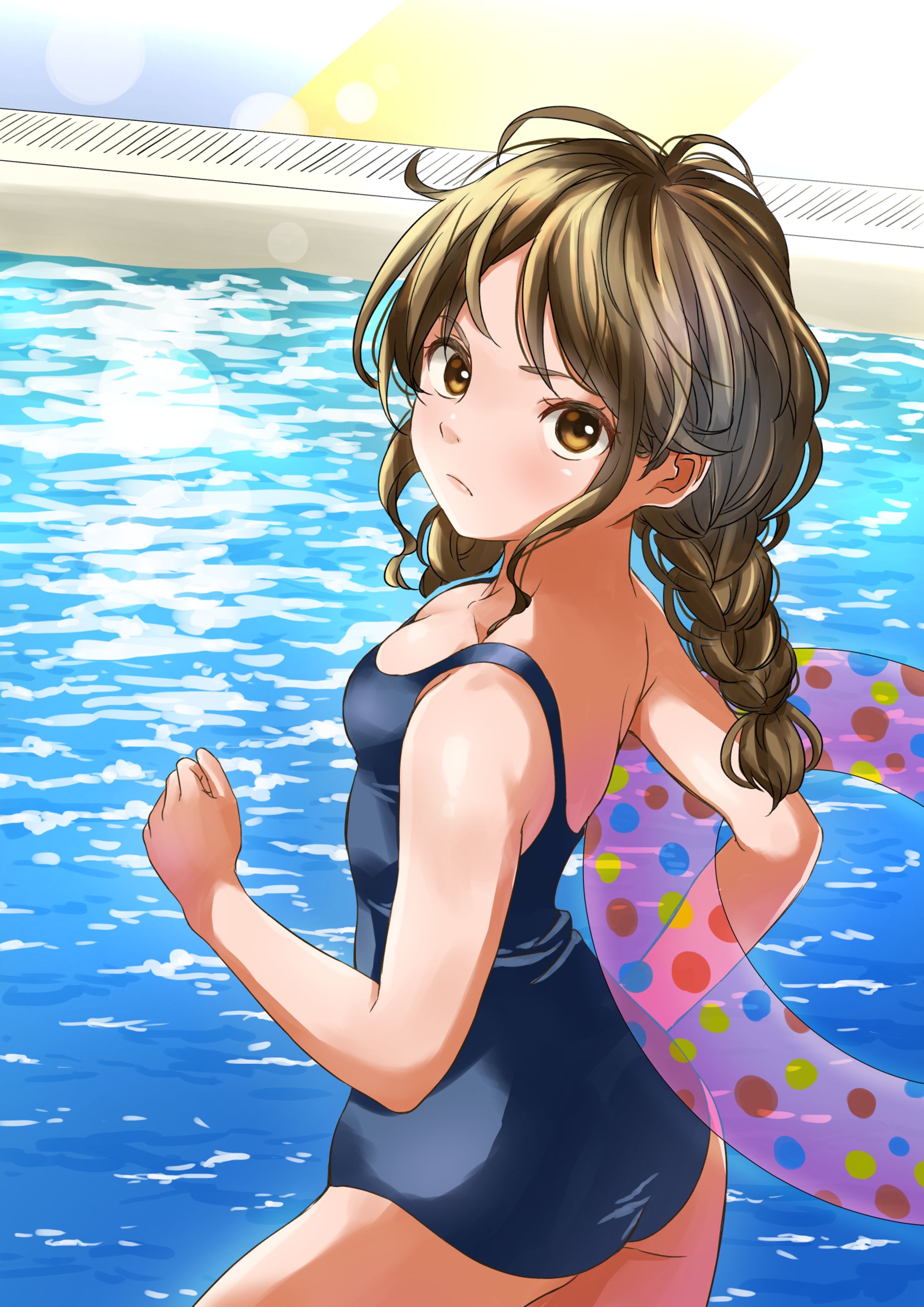 クロールしたいプールサイド-1