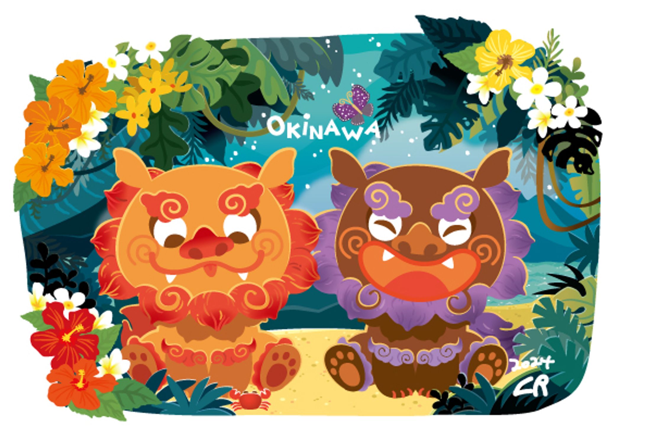 Okinawa Shisa illustration-1