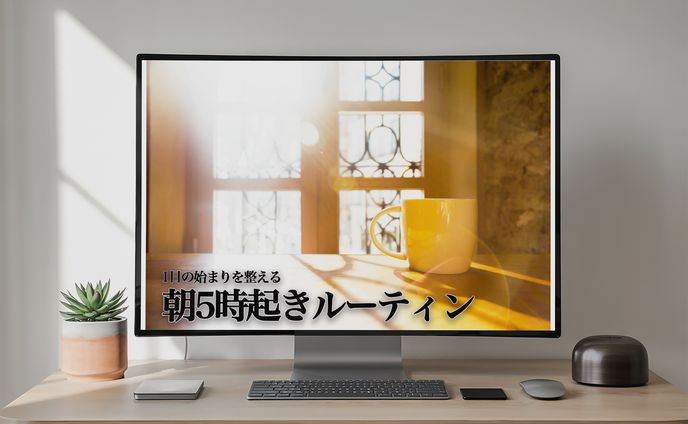 モーニングルーティン3
