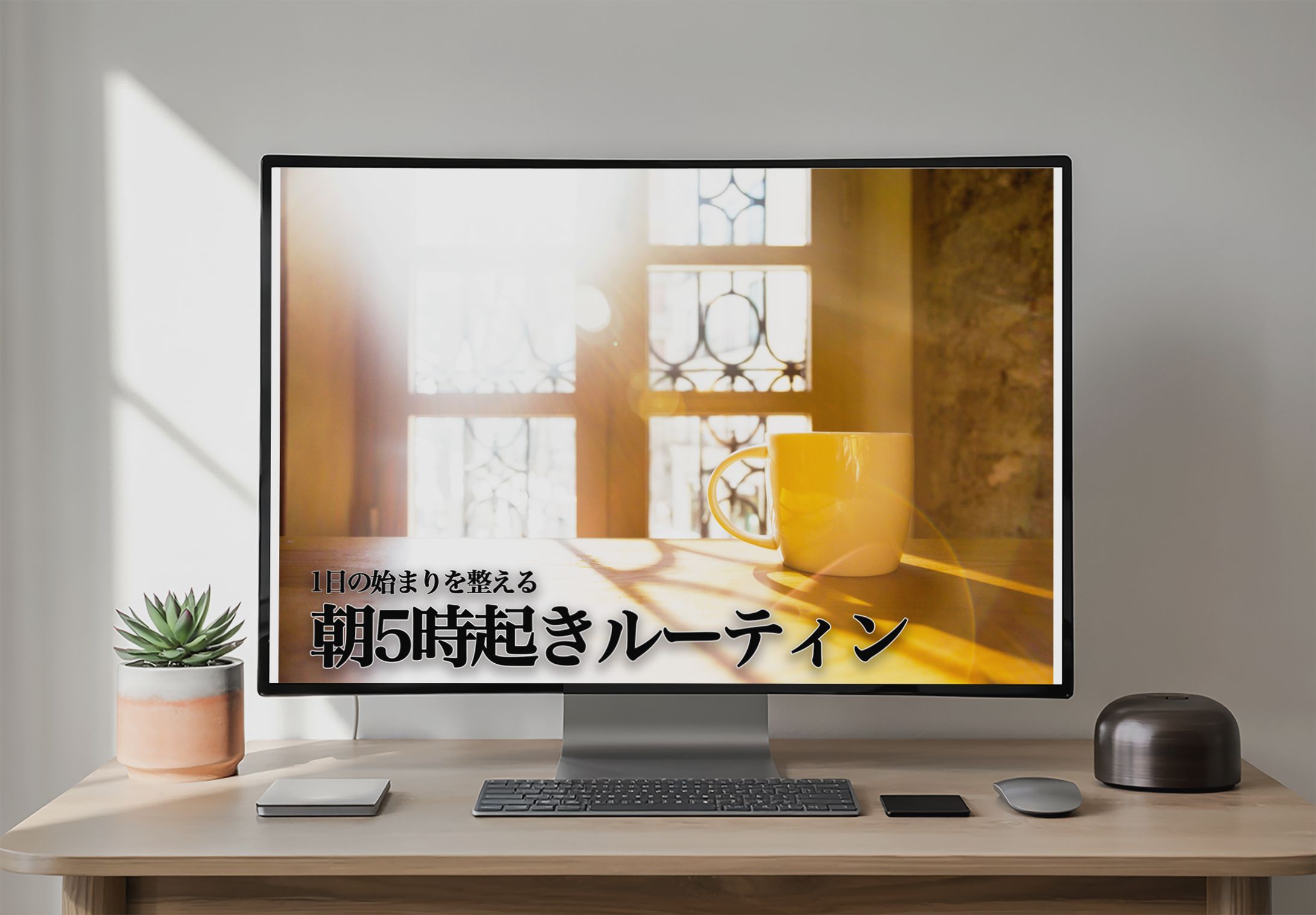 モーニングルーティン3-1
