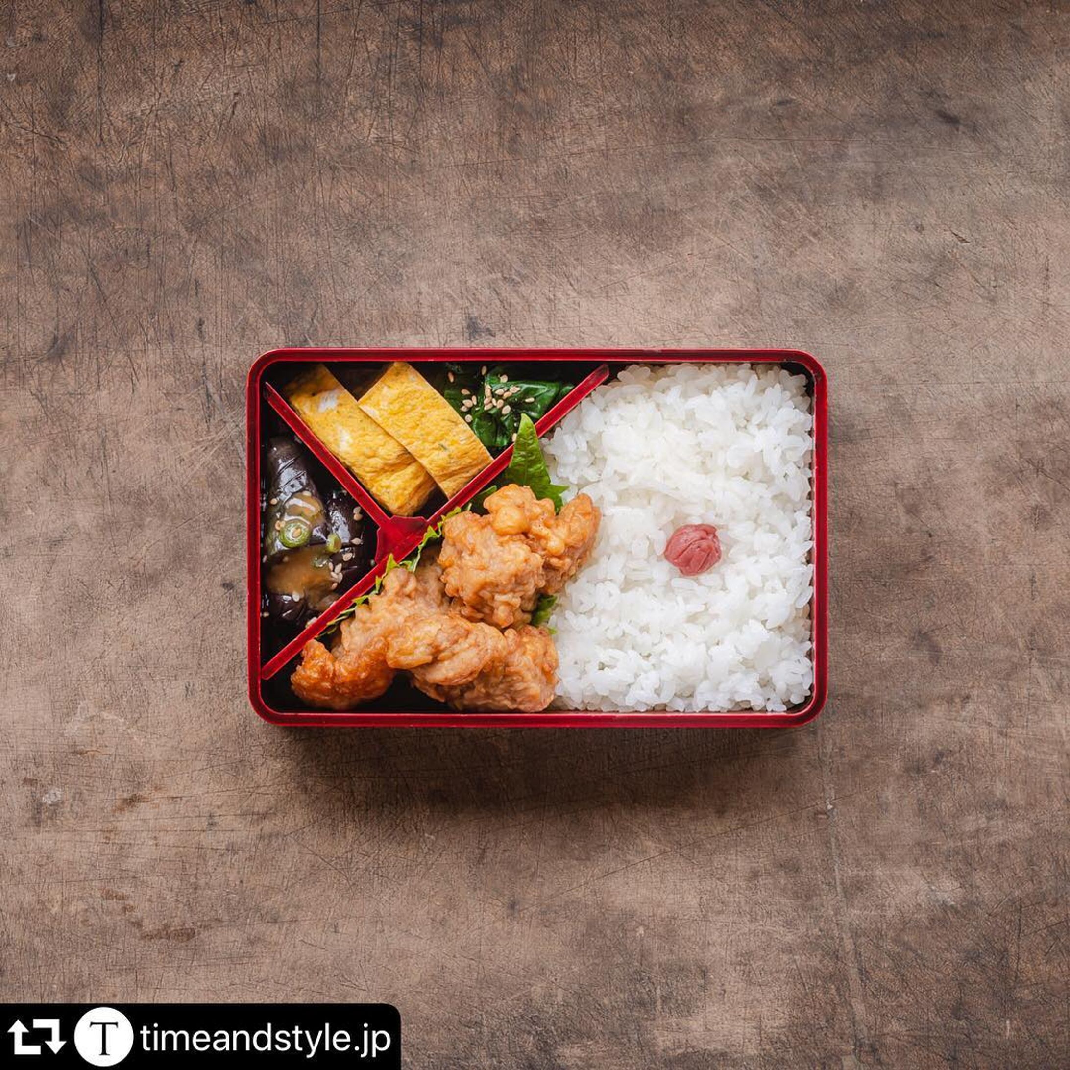 TIME&STYLE 春慶弁当箱 -1