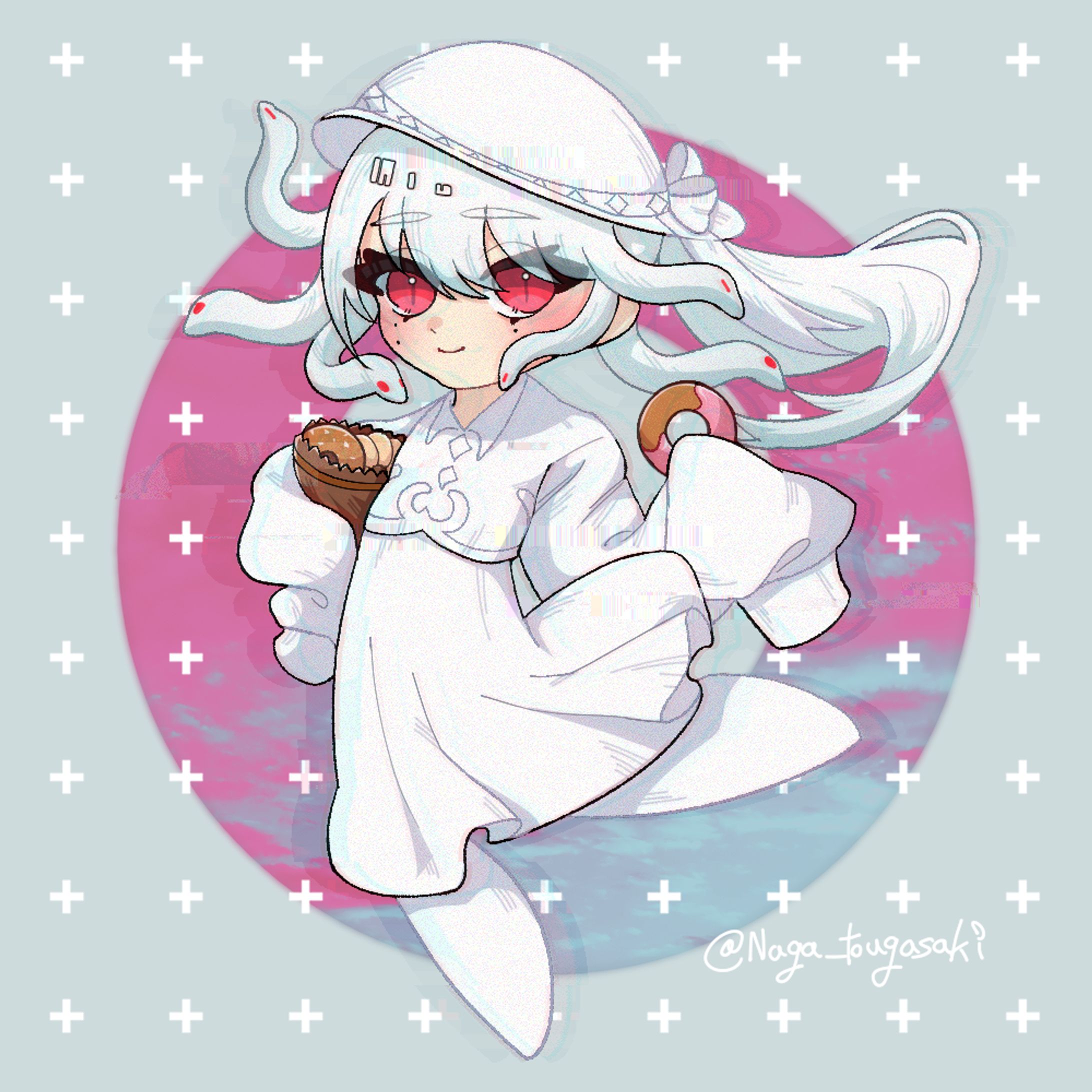 白🐍SDキャラクター全身-1