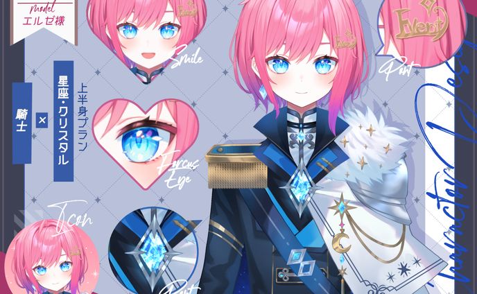 イラストレーター、live2dモデラー、カメラ