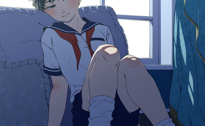儚げな雰囲気の美少年