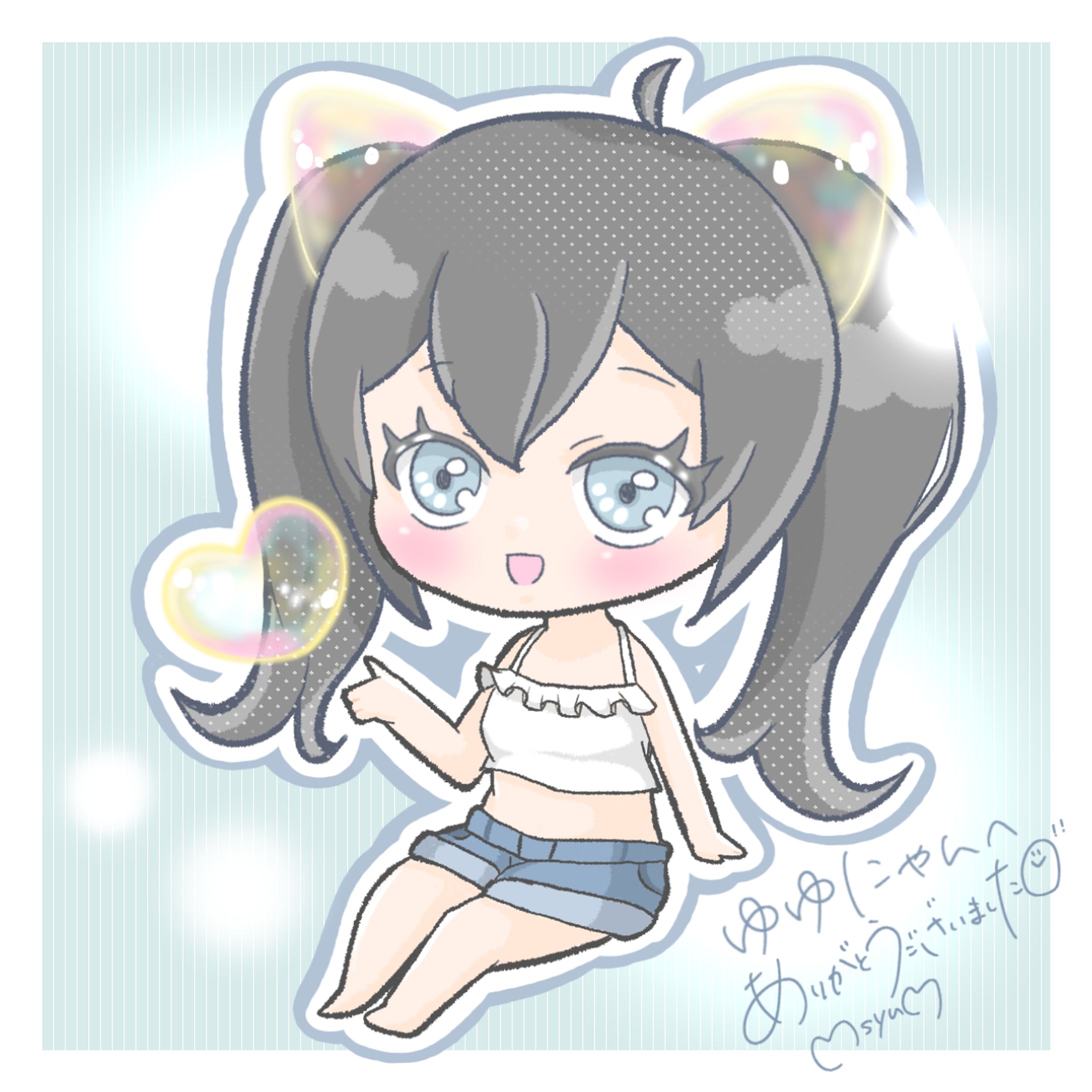 Skeb / SD / ゆゆにゃんさん-1