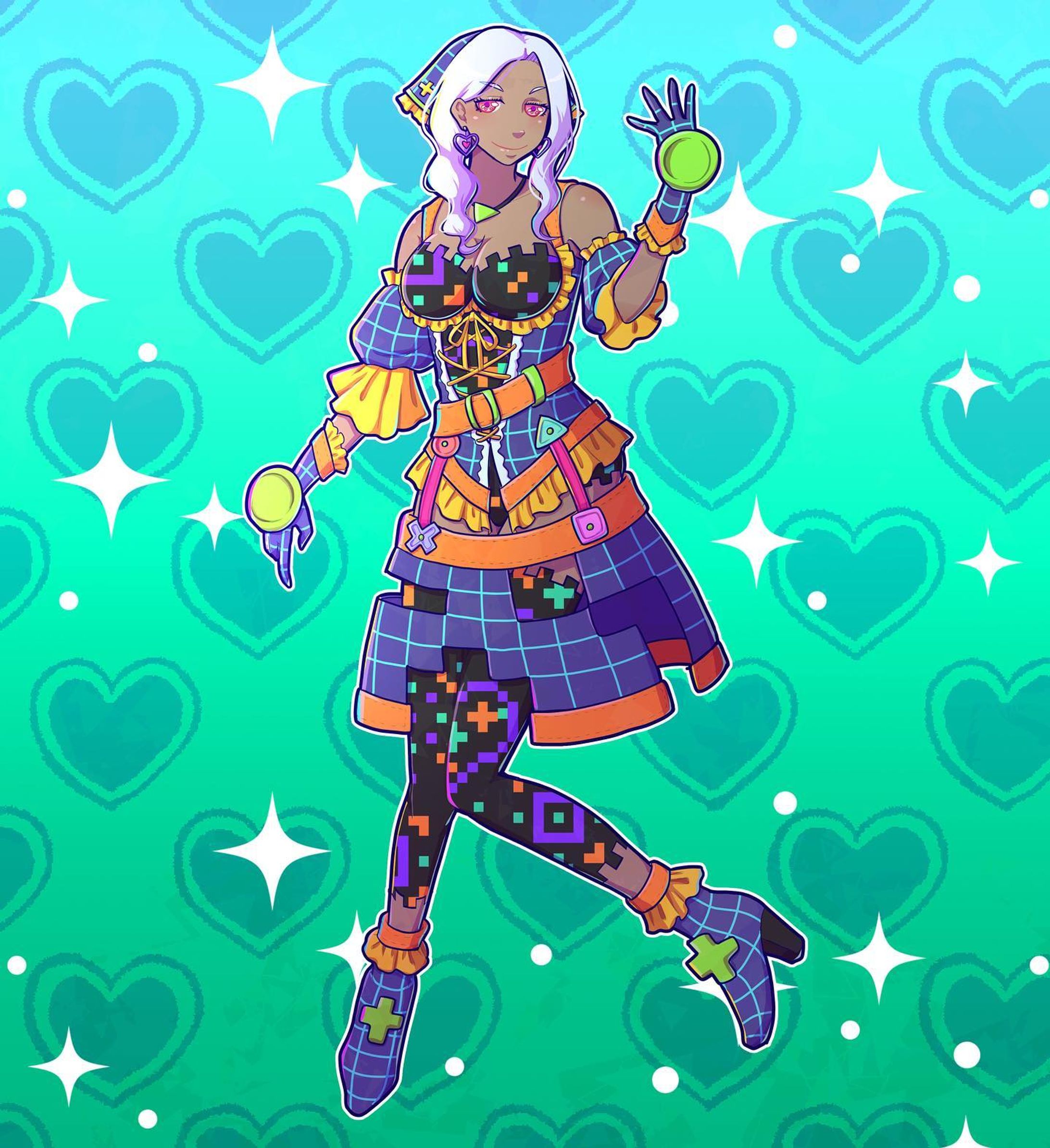 Sabojofu, a witch of Video-Games🪄🎮💕

＊＊＊

#mugenlogica #illust #illustrations #clipstudiopaint #character #characterart #characterillustration #characterdrawing #owncharacter #originalcharacter #myoriginalcharacter #digitaldrawings #digitalartworks #ipadart #ipaddrawings #イラスト #絵-1