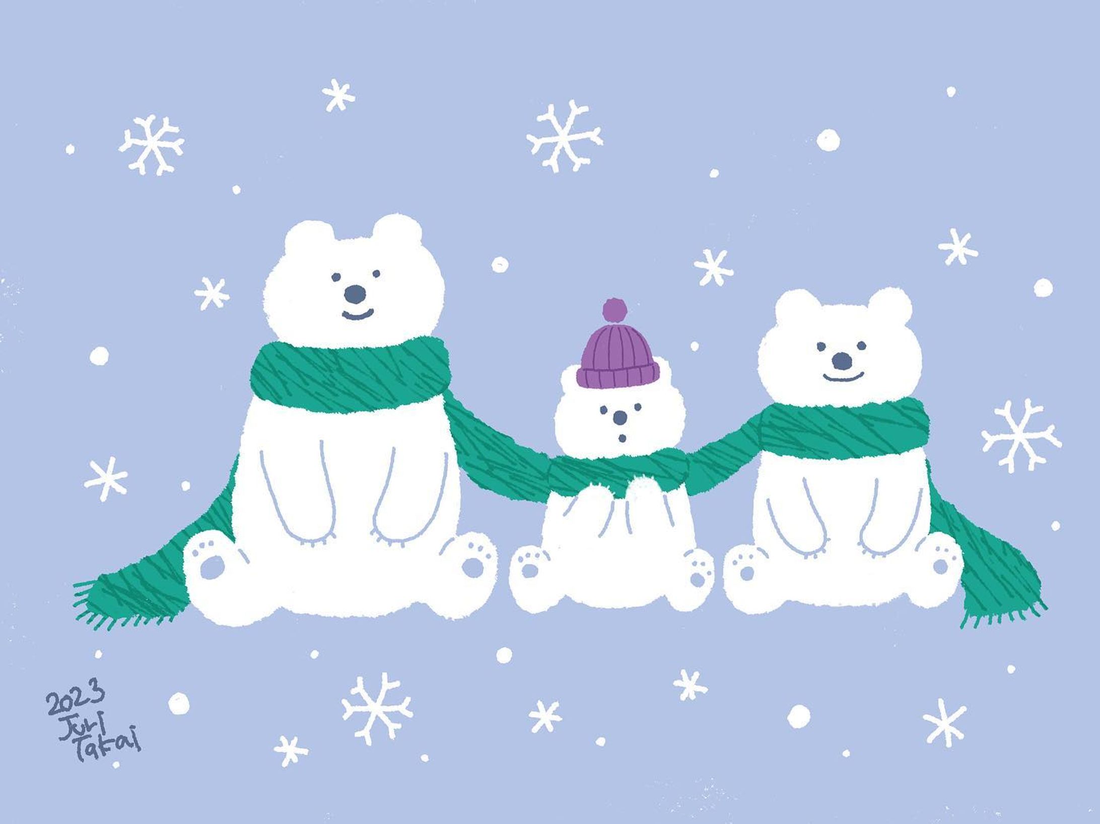pola bears

#polabear #photoshop 
#animalillustration #artwork 
#illustration #bear 
#kidlit #白くま #動物イラスト 
#イラストレーター #高井じゅり 
#winter #冬 #いらすとぐらむ 
#digitalillustration #illustrationartist-1