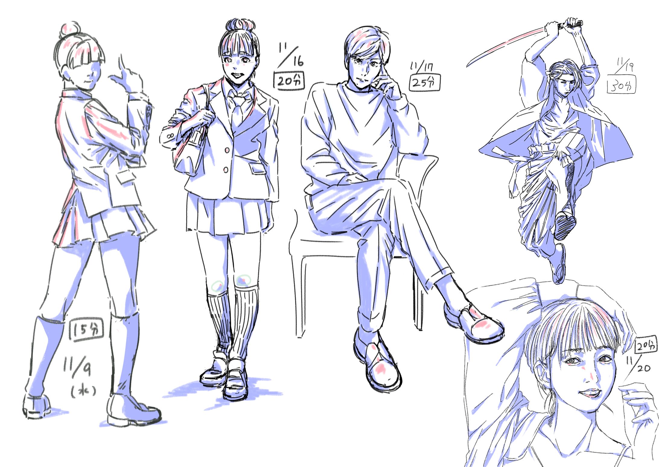 クロッキー（デジタル）