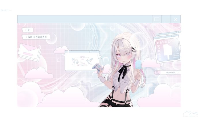 ねこぜ様 チャンネルアート