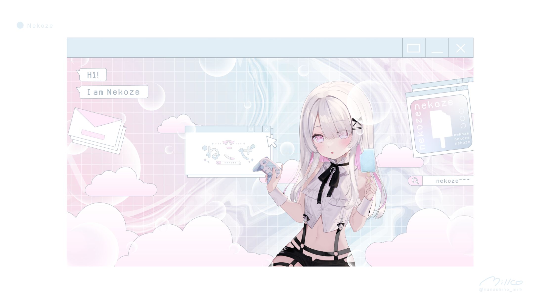 ねこぜ様 チャンネルアート-1