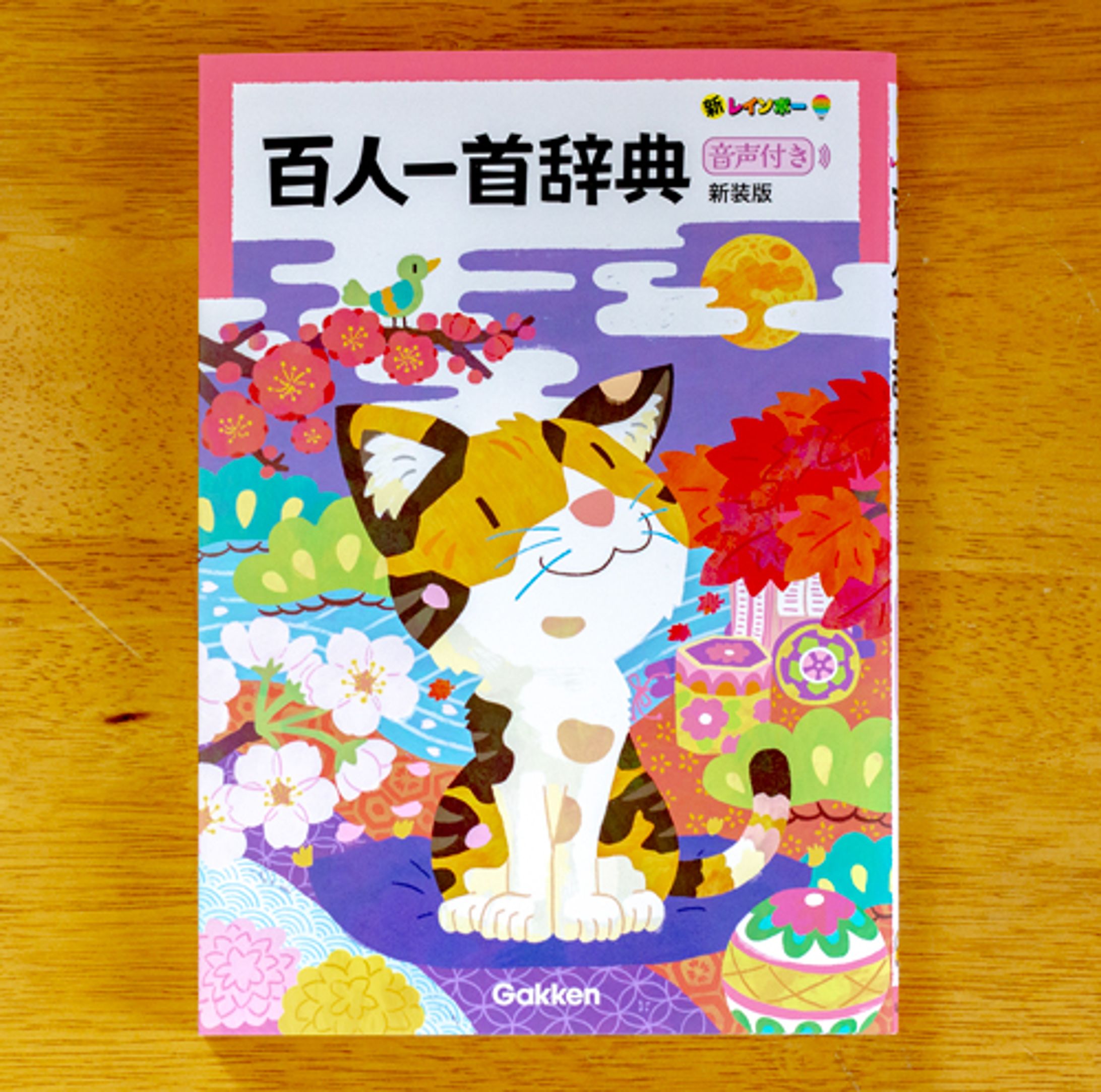 Gakken様「新レインボー辞典（3冊）」装丁-1