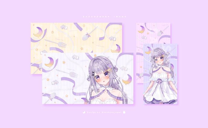 BACKGROUND IMAGE / ゆめくいゆん