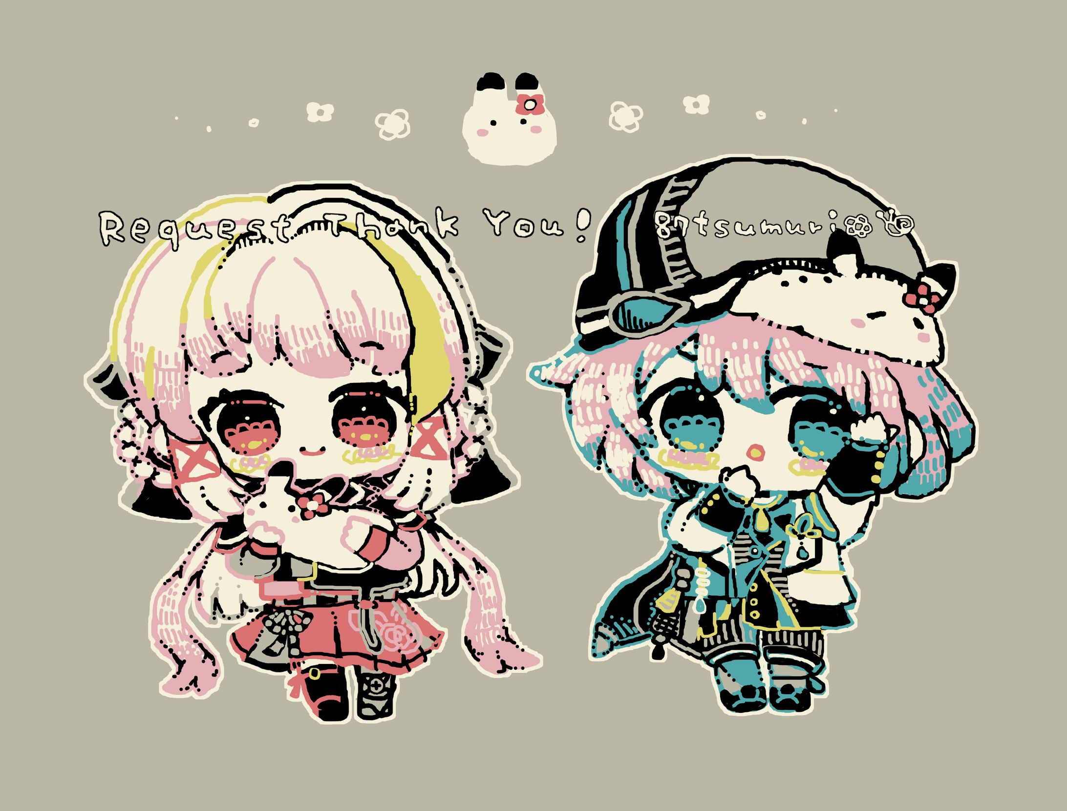 新Skebリクエストイラスト┊3-1