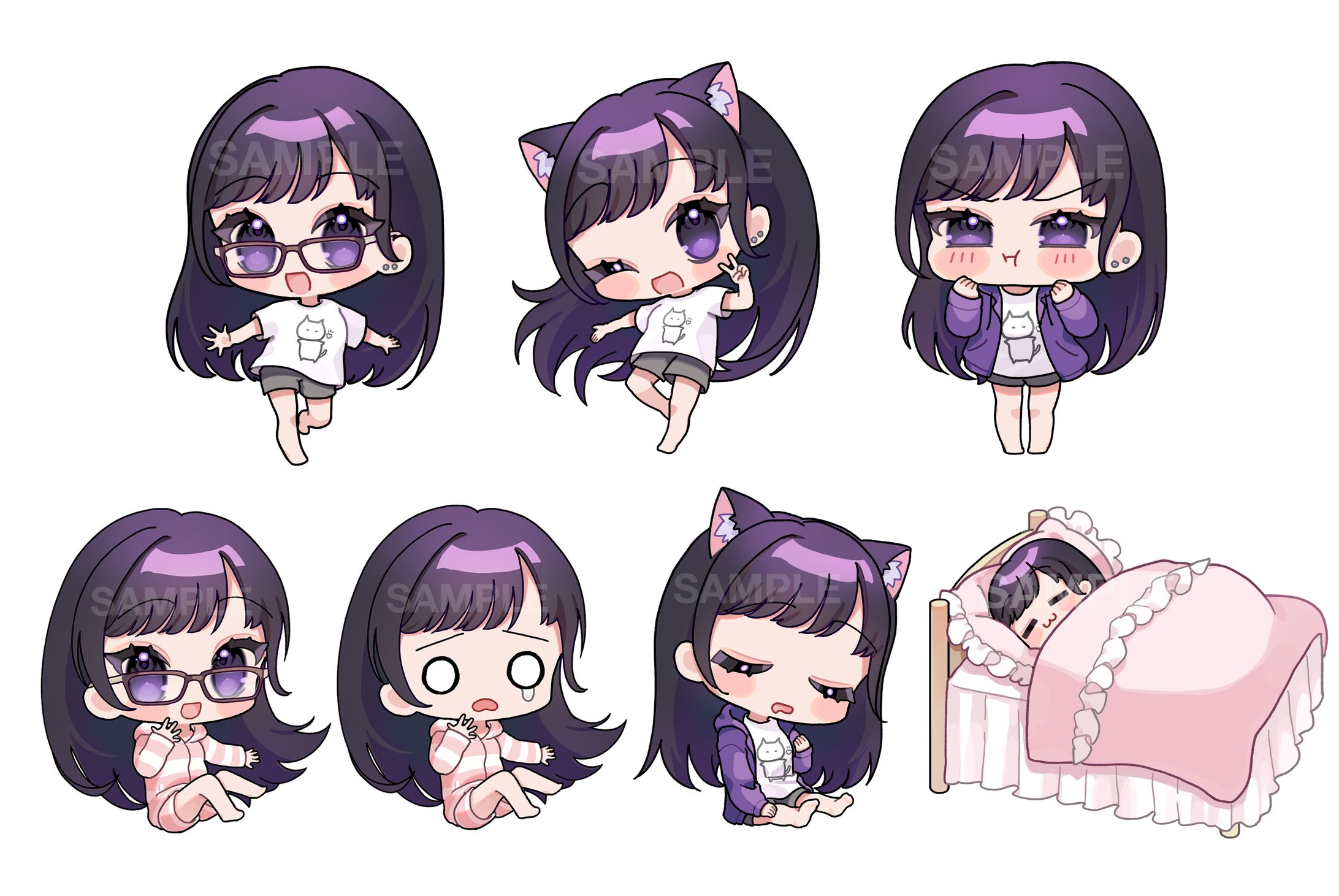 名前はまだない。様　ミニキャライラスト-1