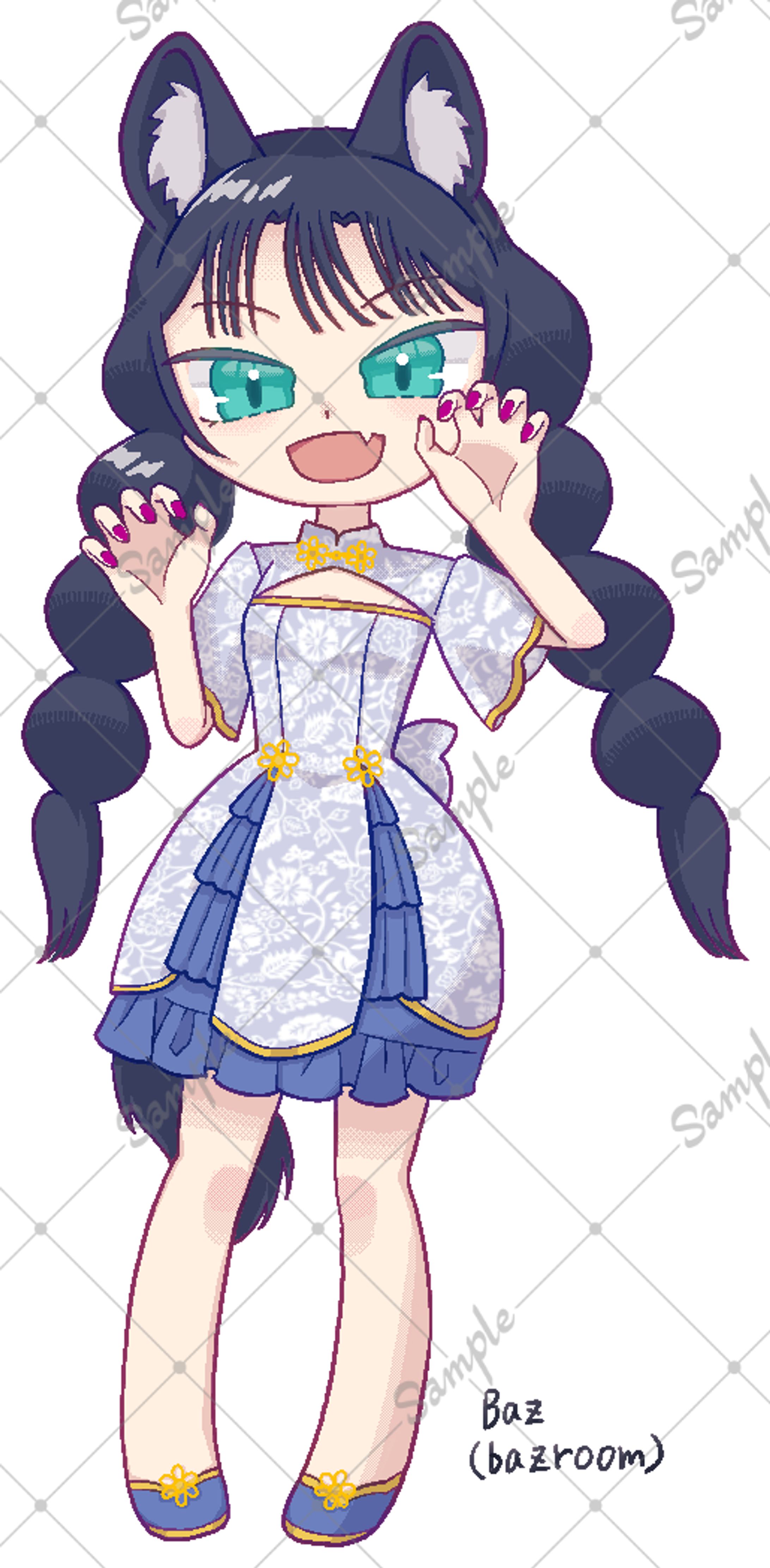 デフォルメ立ち絵サンプル-1