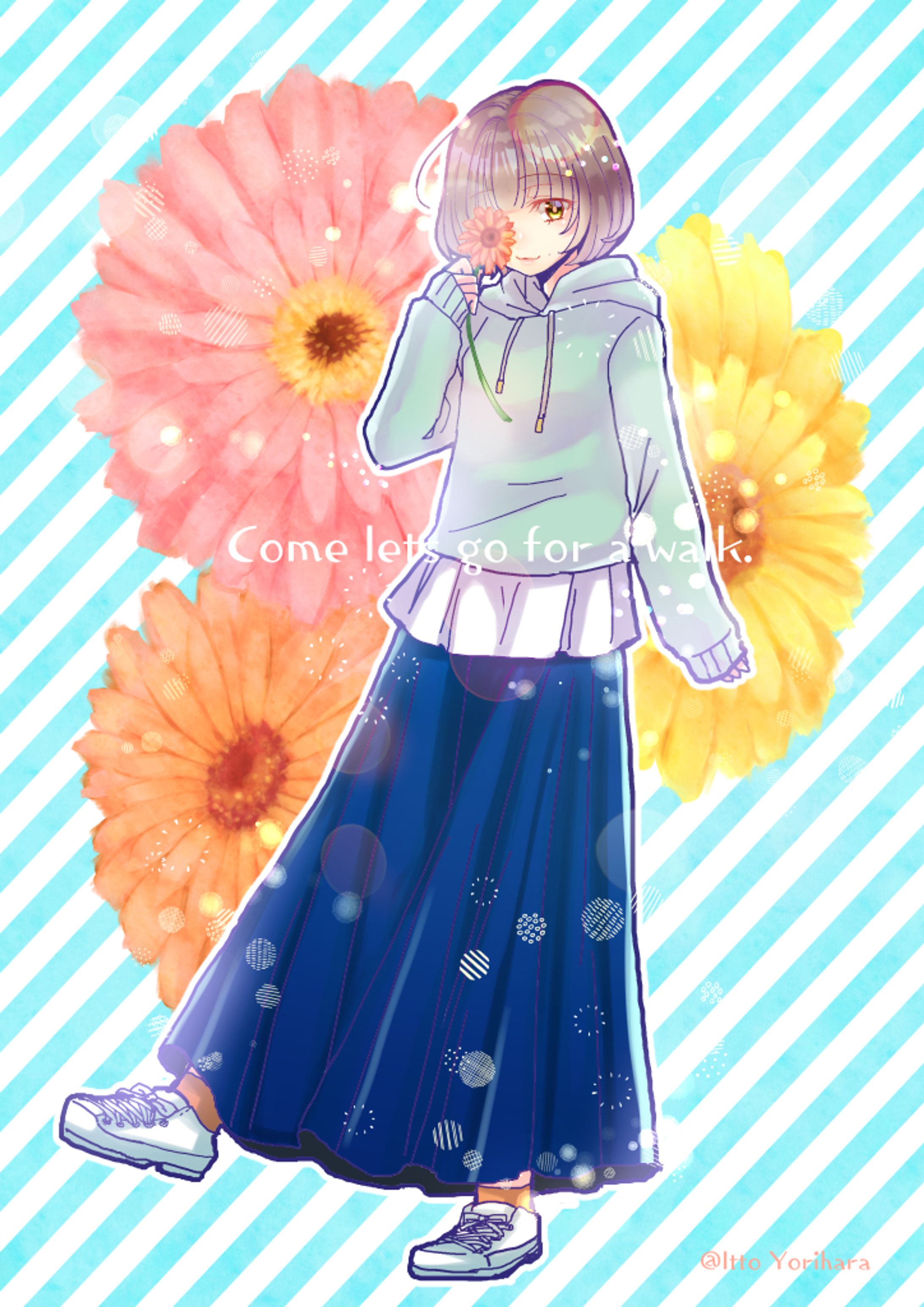 お花と散歩-1