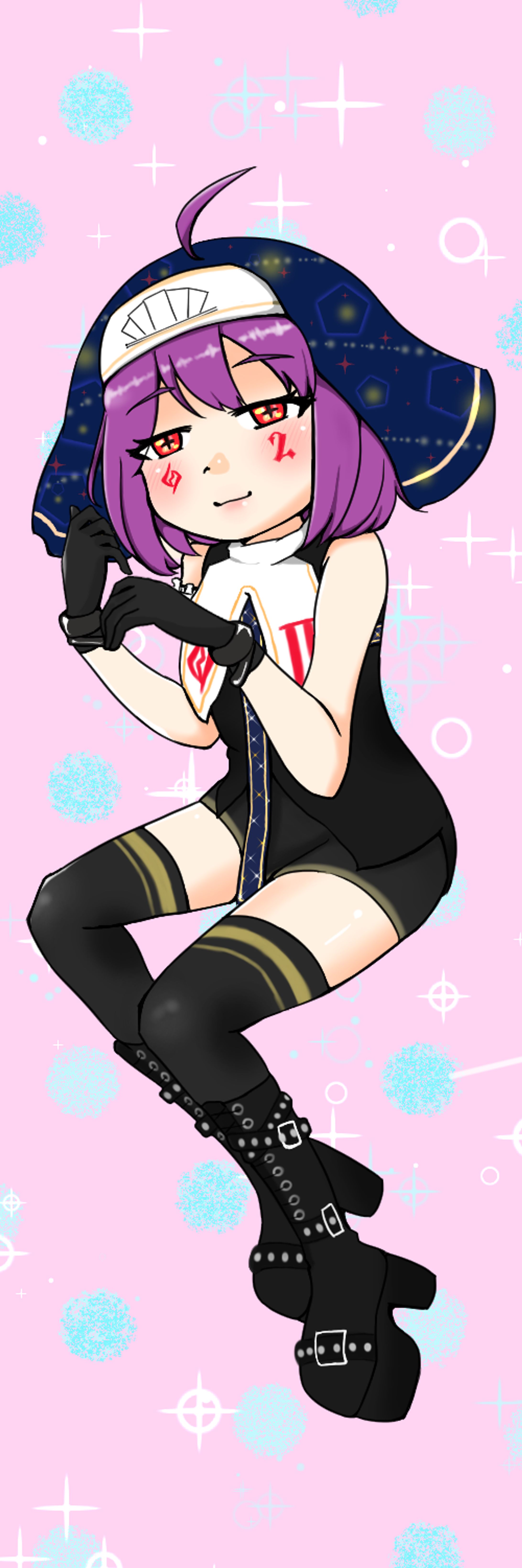 【有償】ヘッダー用イラスト　るみあてん様　-1