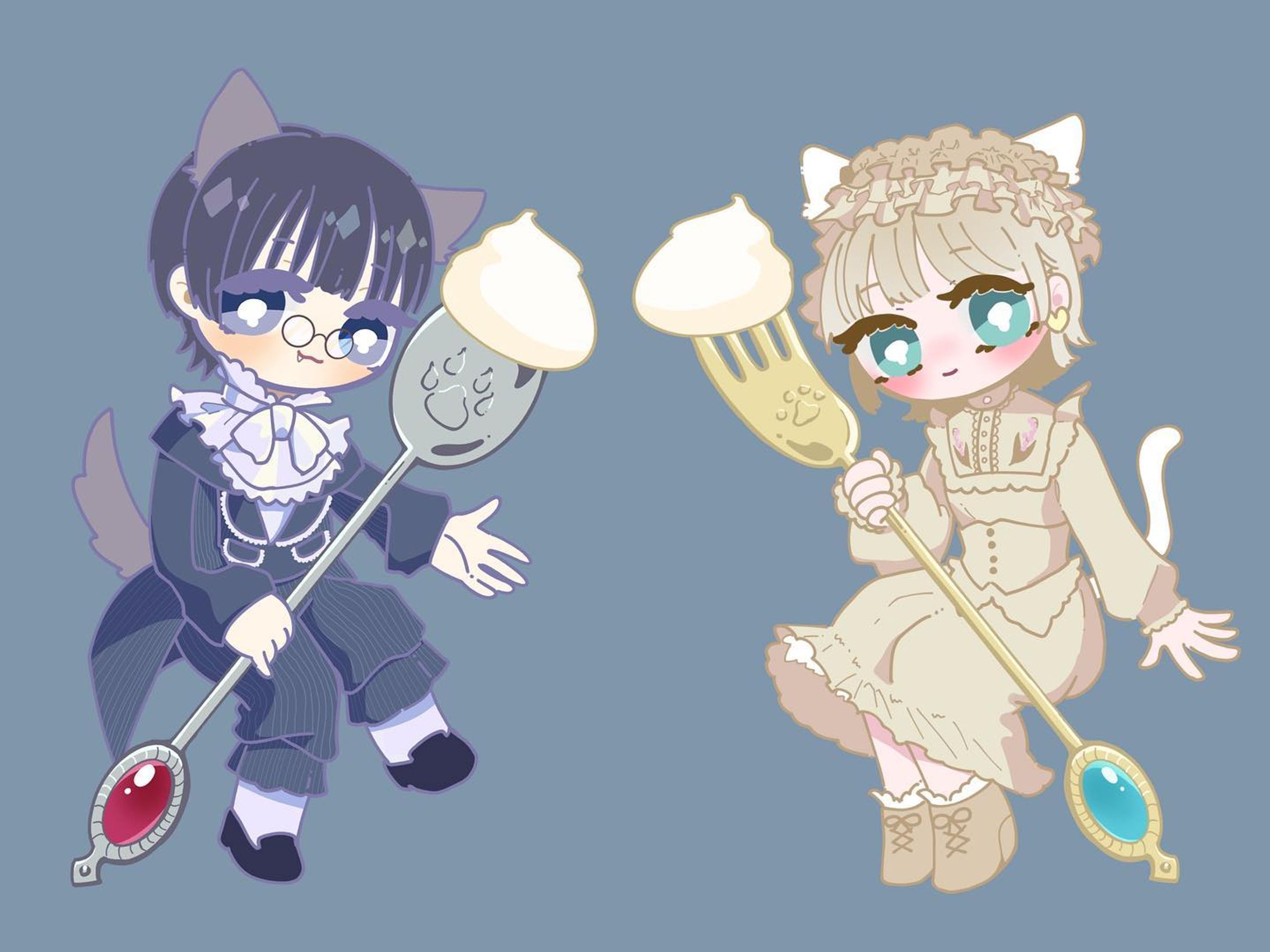 ☆work☆
コスプレイヤー あまにちゃんのイベントグッズ用にイラスト描き下ろしました！クラシックな衣装とても可愛かった🥰

 #illustration  #artwork  #イラスト  #コスプレイヤー  #お仕事 #イラスト好きな人と繋がりたい  #drawing-1