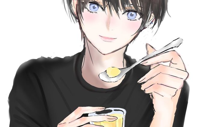 「プリン食べる？」
・
・
・
#イラスト #illstration #創作男子 #創作垢 #オリジナルアート #일어스트레이션 #일어스타그램 #일어스트 #創作イラスト #originalarts #clipstudioart #黒髪男子 #プリン🍮 #黒コーデメンズ #シンプルイラストレーション #イラストグラム始めました
