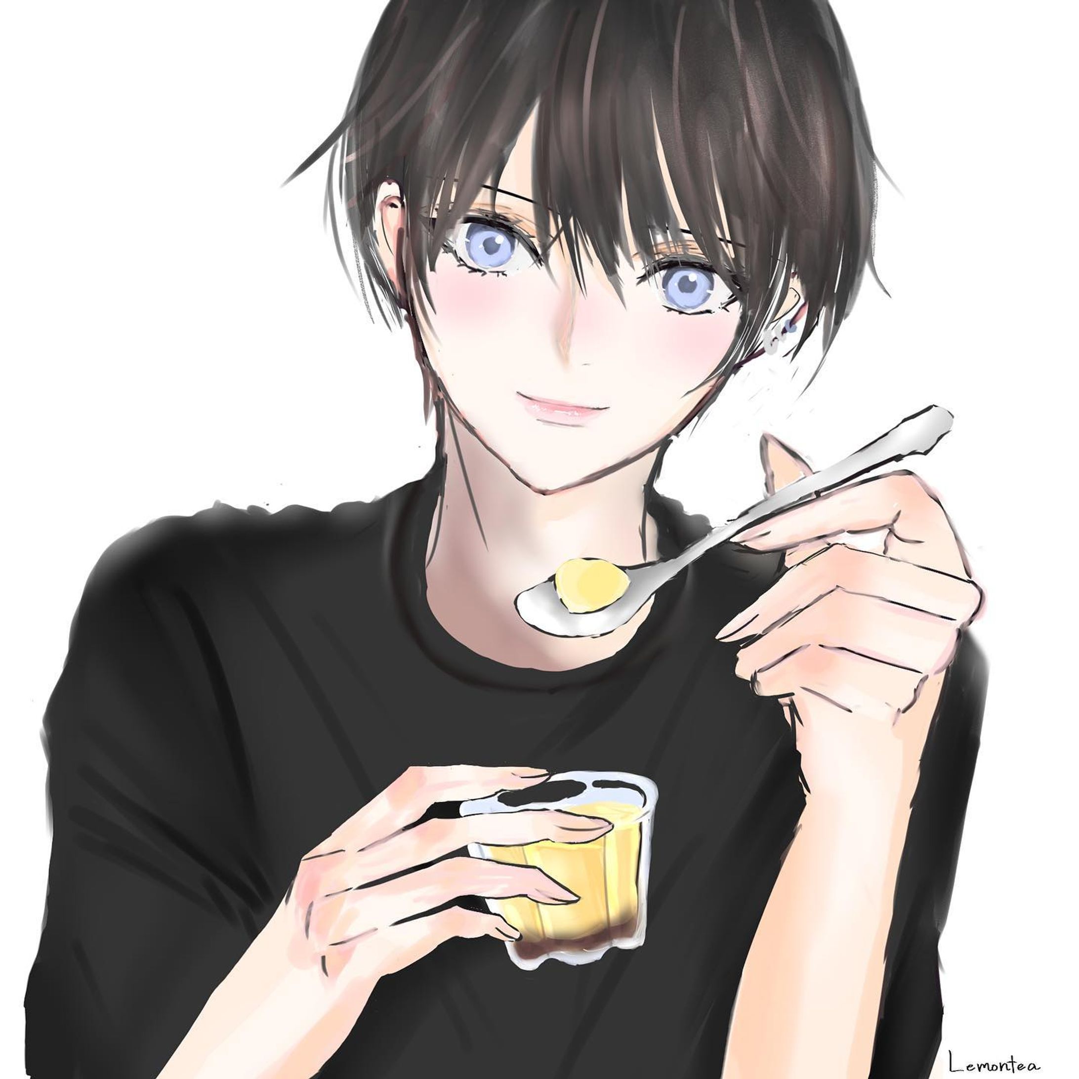 「プリン食べる？」
・
・
・
#イラスト #illstration #創作男子 #創作垢 #オリジナルアート #일어스트레이션 #일어스타그램 #일어스트 #創作イラスト #originalarts #clipstudioart #黒髪男子 #プリン🍮 #黒コーデメンズ #シンプルイラストレーション #イラストグラム始めました-1