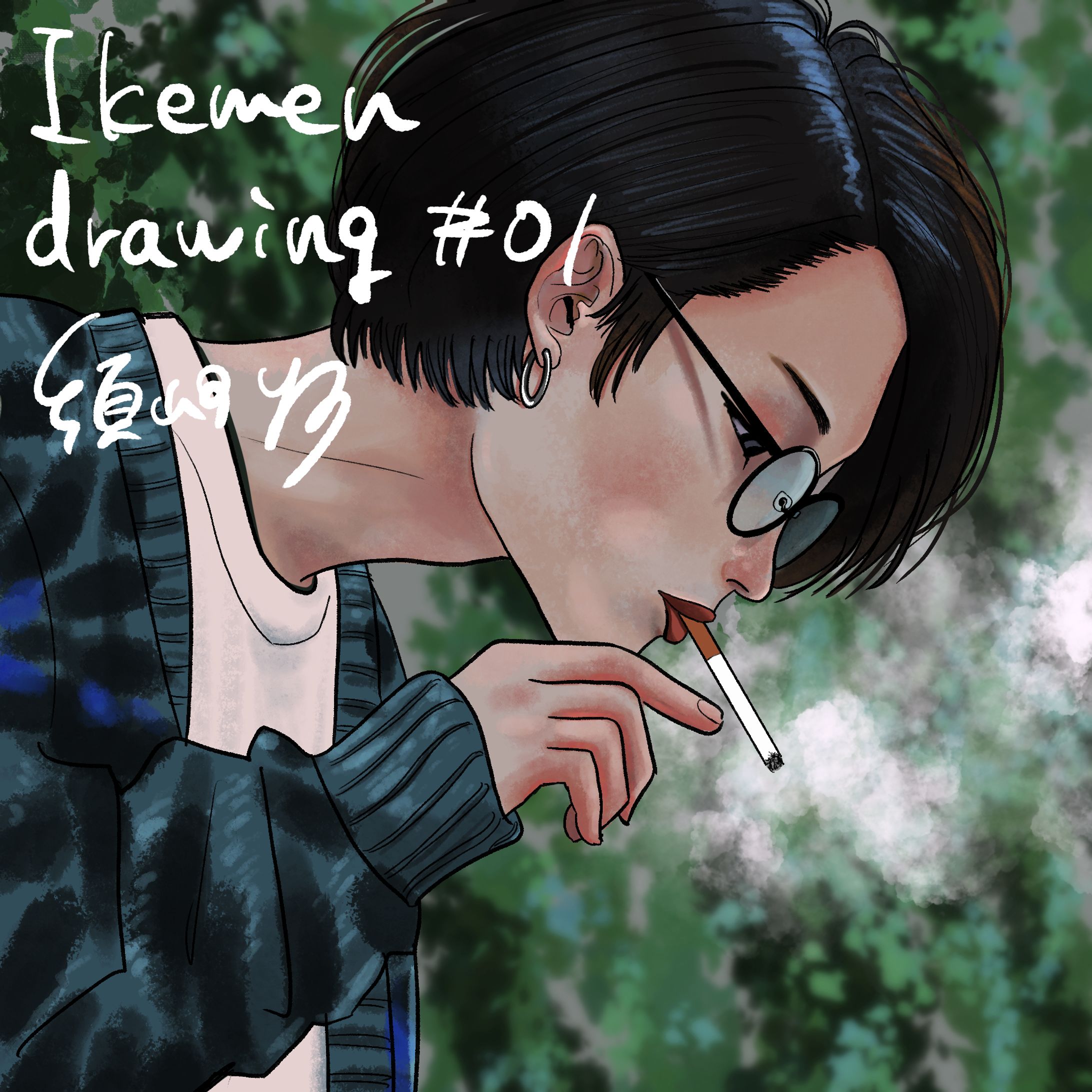 イケメンdrawing-1