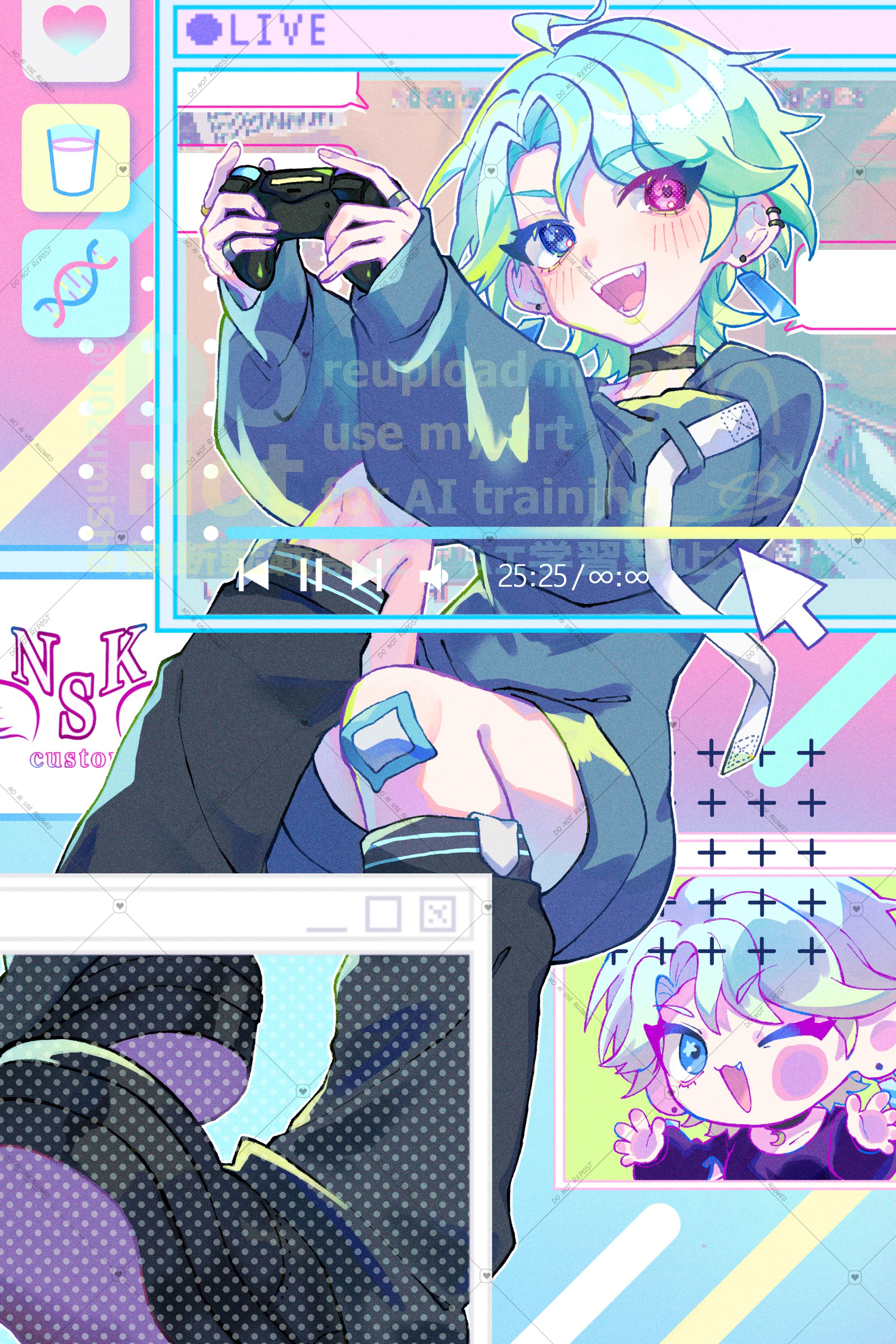 乳酸菌のちみ様　イラスト-1