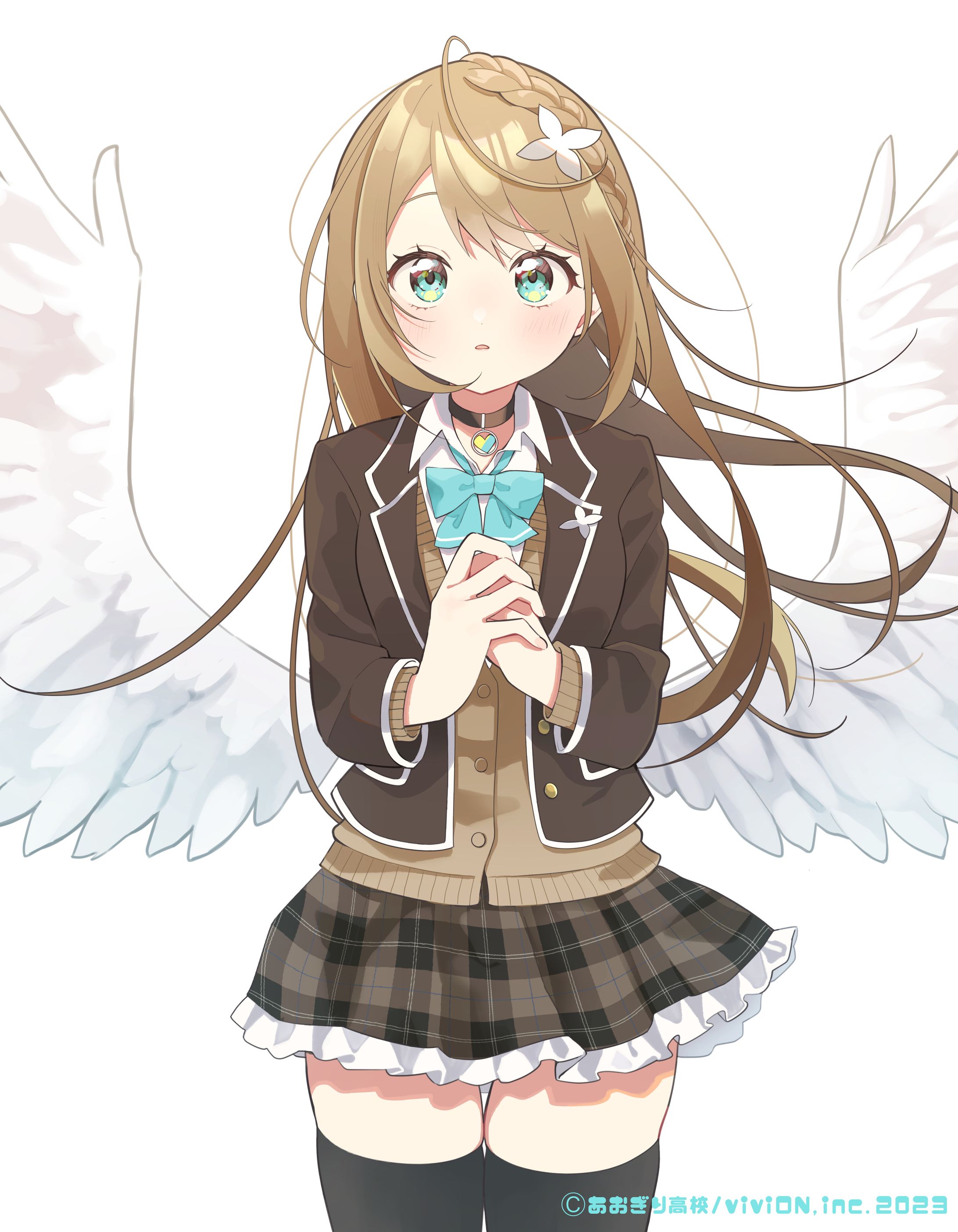 あおぎり高校所属栗駒こまる様「ムリムリ進化論」歌ってみたMVイラスト-1