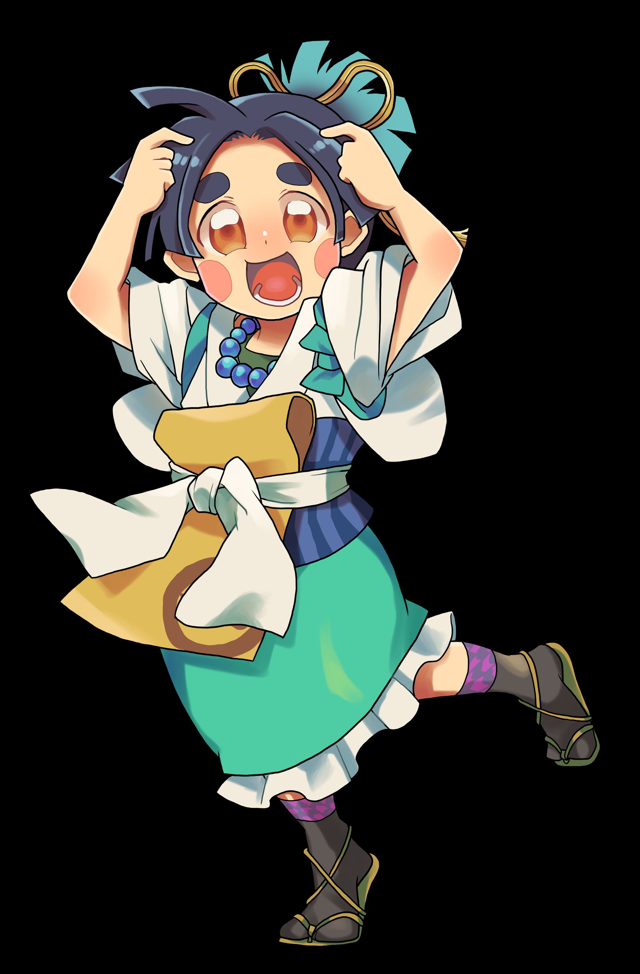 キャラデザ（年齢描き分け）-1