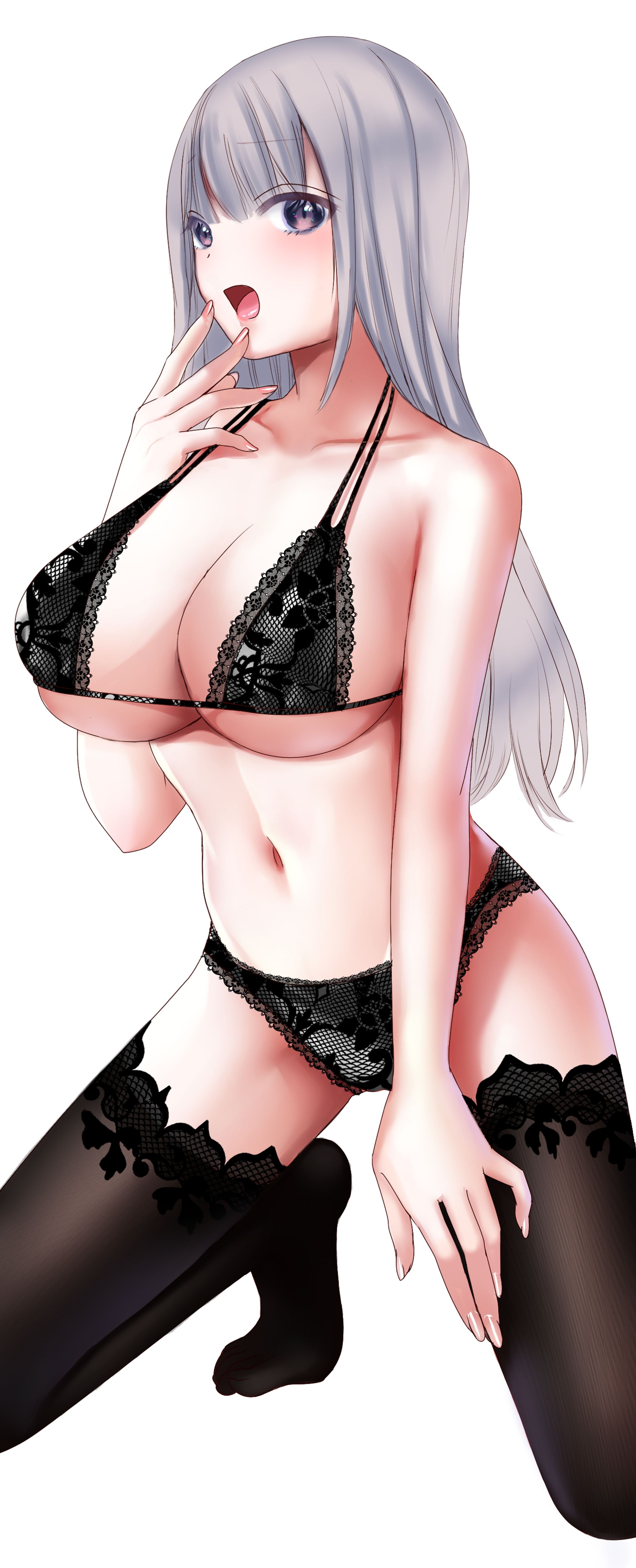 下着姿の女の子-1