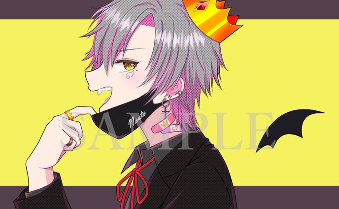 【仕事イラスト】歌ってみたイラスト