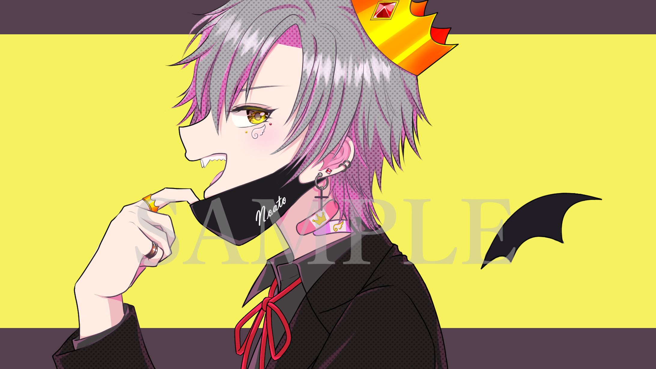 【仕事イラスト】歌ってみたイラスト-1