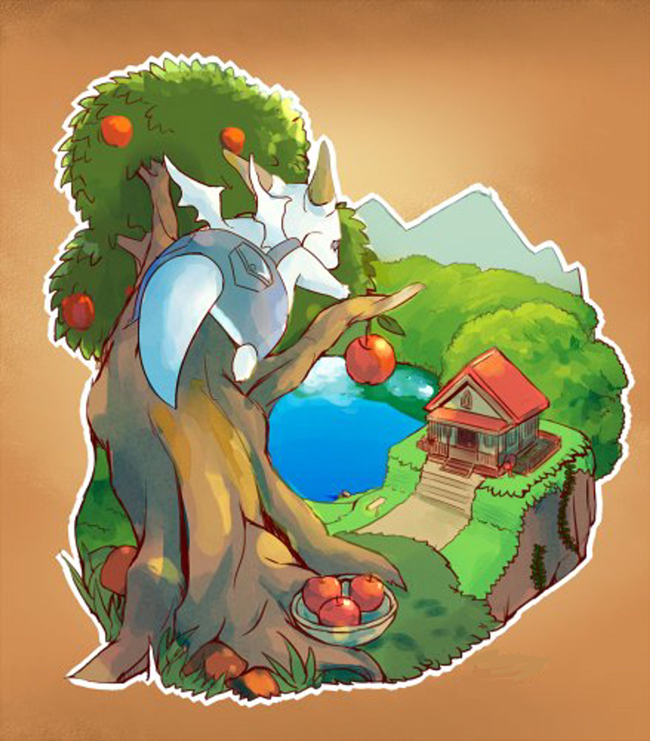 デフォルメ絵本風SAMPLE-1