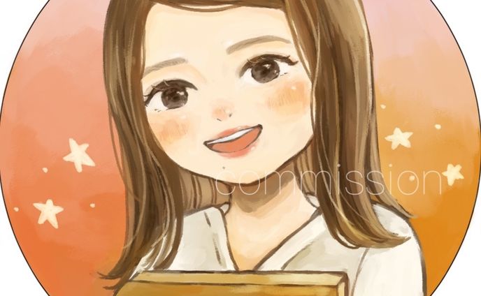 【ご依頼】たなさん似顔絵アイコン