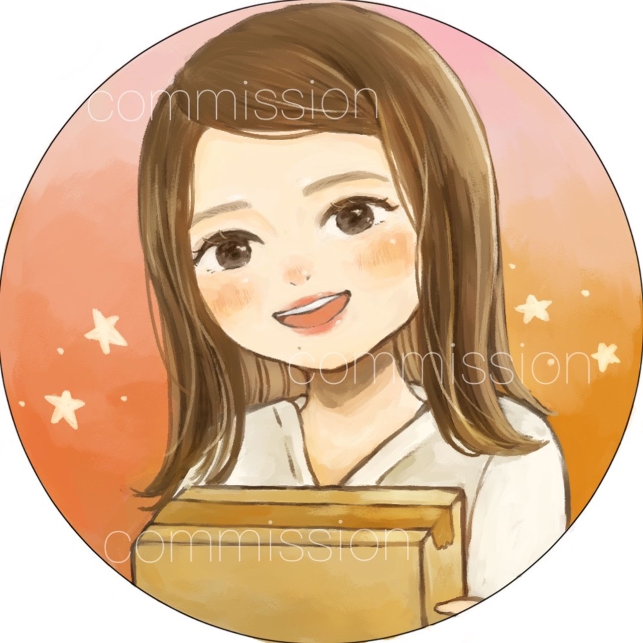【ご依頼】たなさん似顔絵アイコン-1