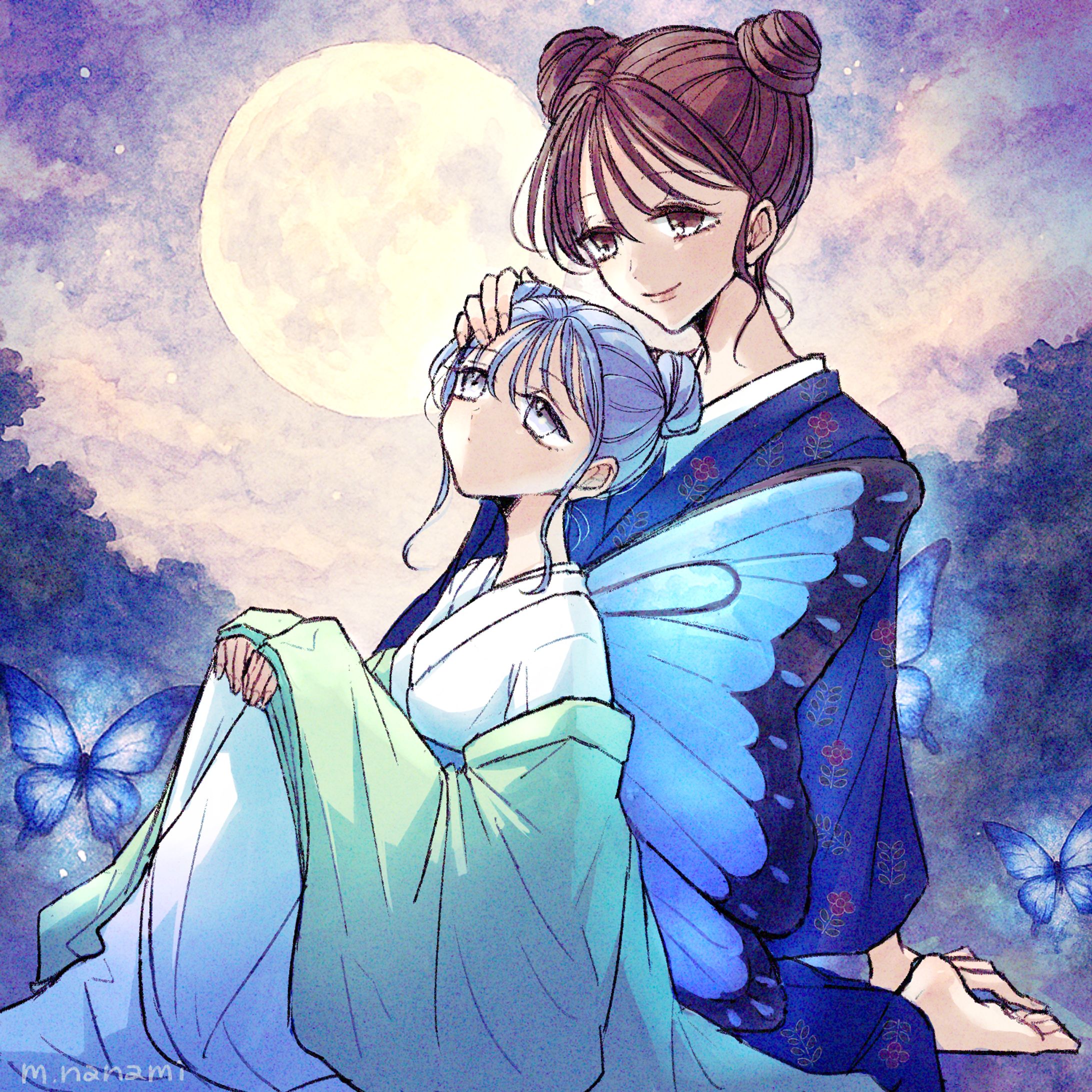 和風ファンタジーイラストサンプル-1