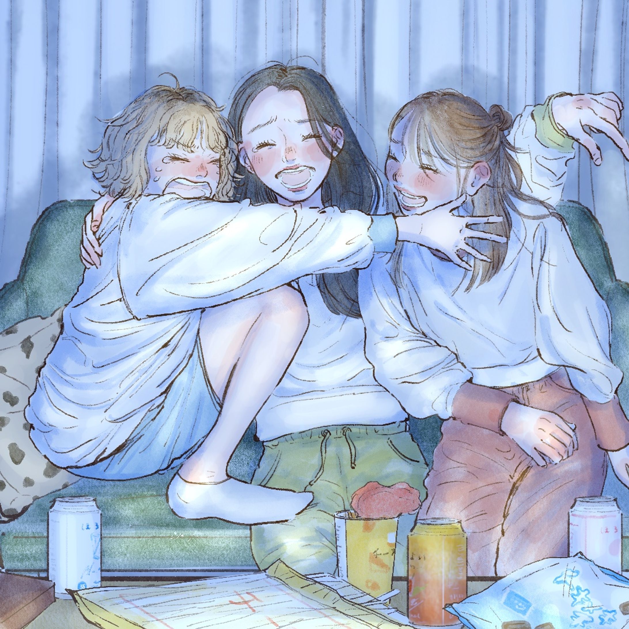 お仕事イラスト＿LUCUAトキメキデパート様-1