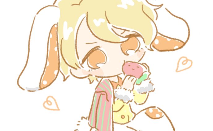 二次創作、ミディアムヘア