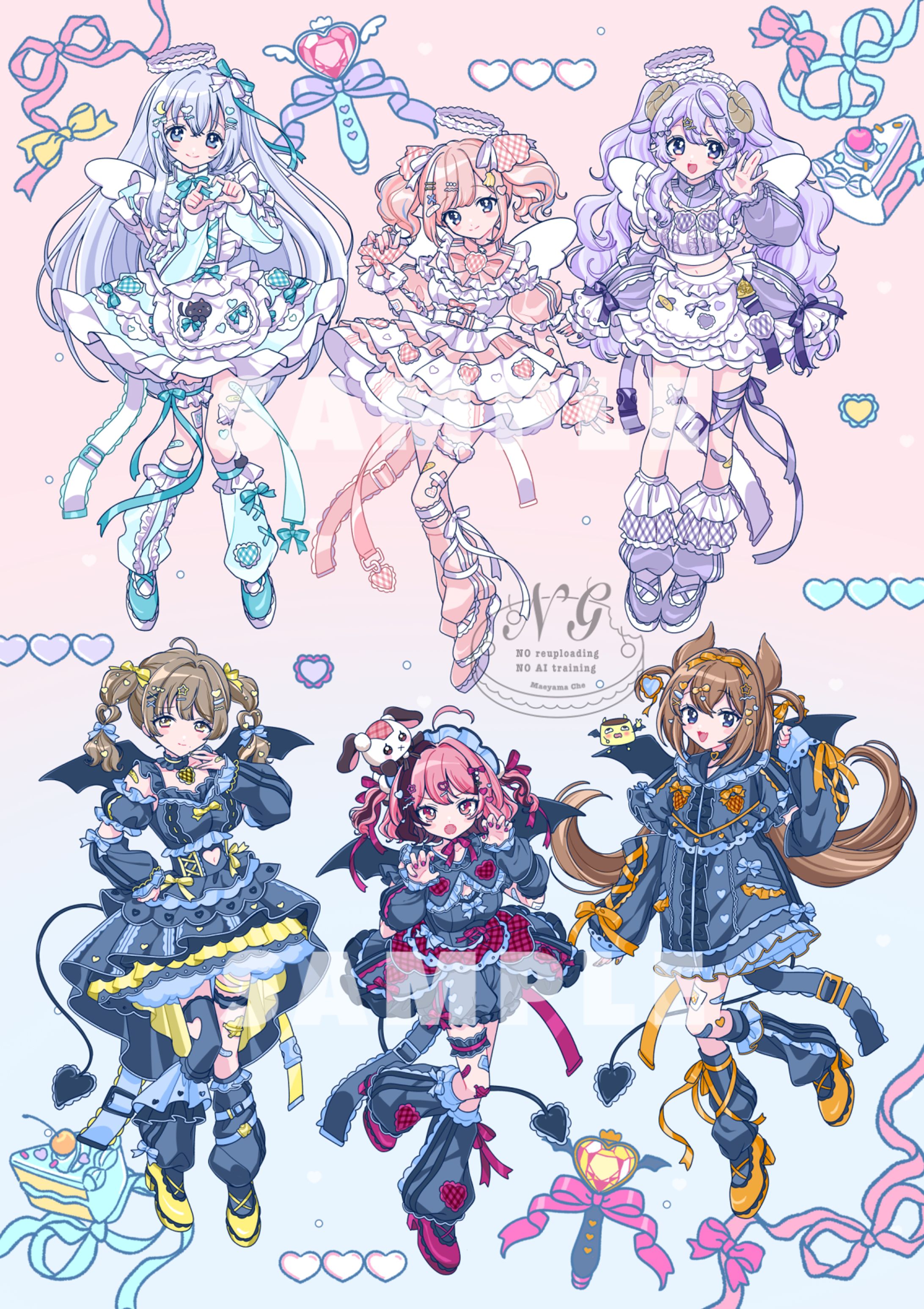 MV用イラスト / あみゅどる様-1