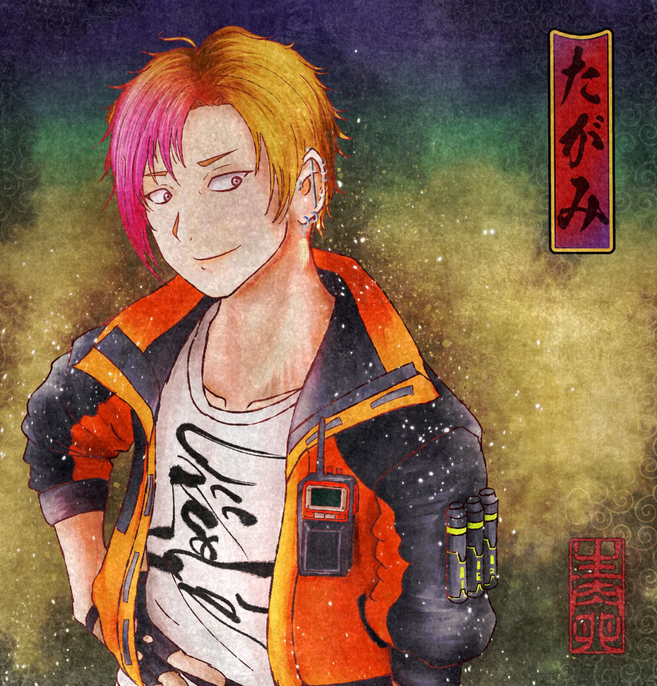 バストアップ　キャライラスト一覧-1