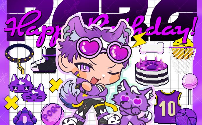 イラスト、アニメーション、配信