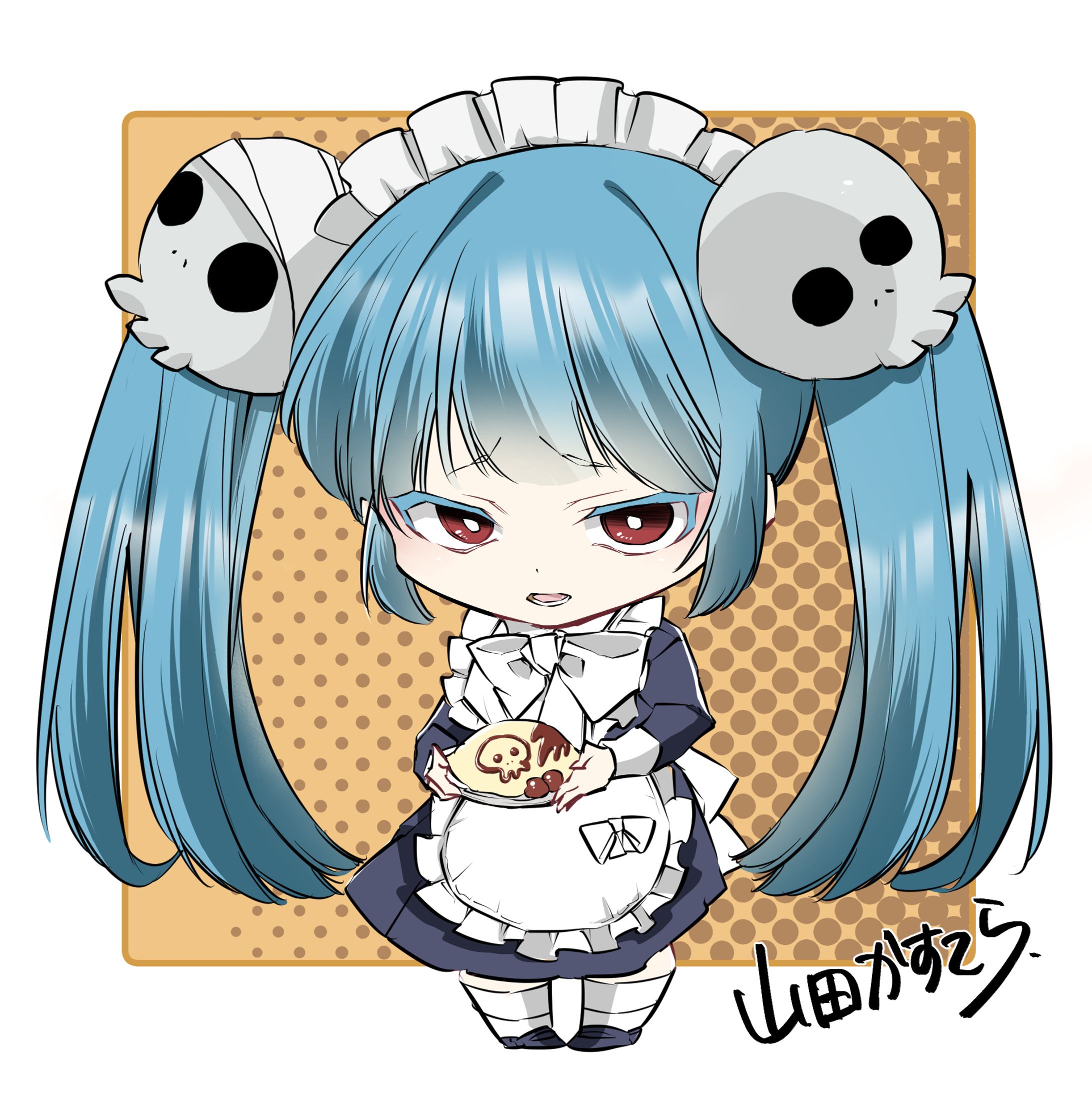skeb参考イラスト【デフォルメ】-1
