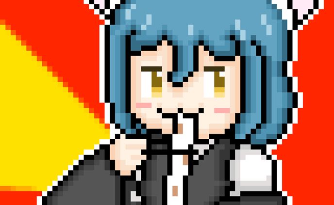 creator、pixel art