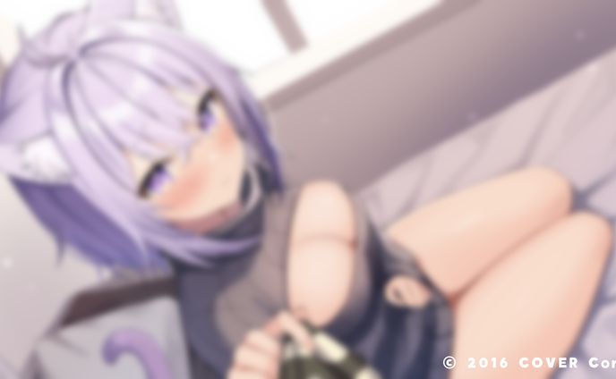 カバー株式会社 ホロライブ所属 猫又おかゆ様 メンバーシップ壁紙イラスト