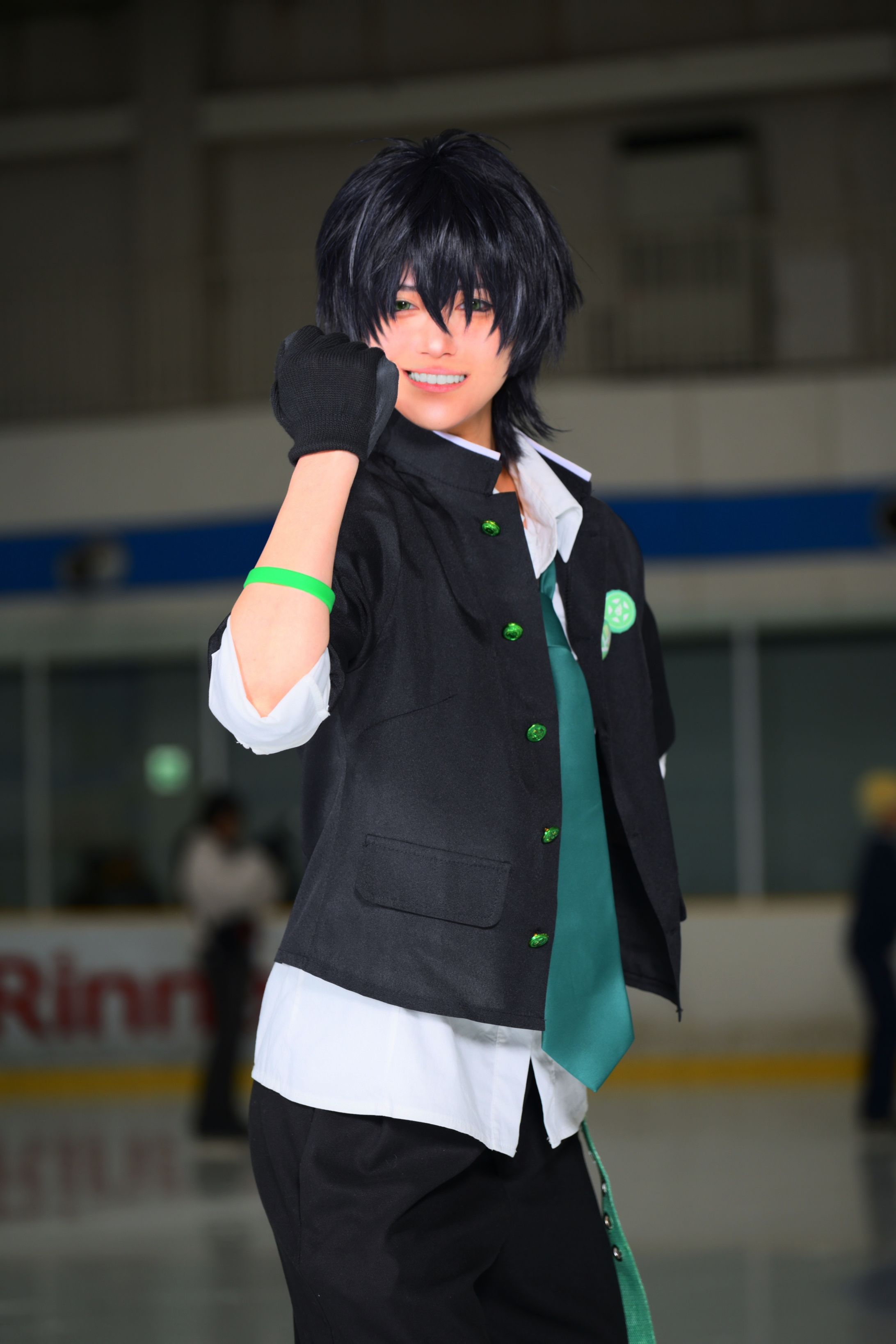 コス写真(香賀美タイガ/エーデルローズ制服)-1