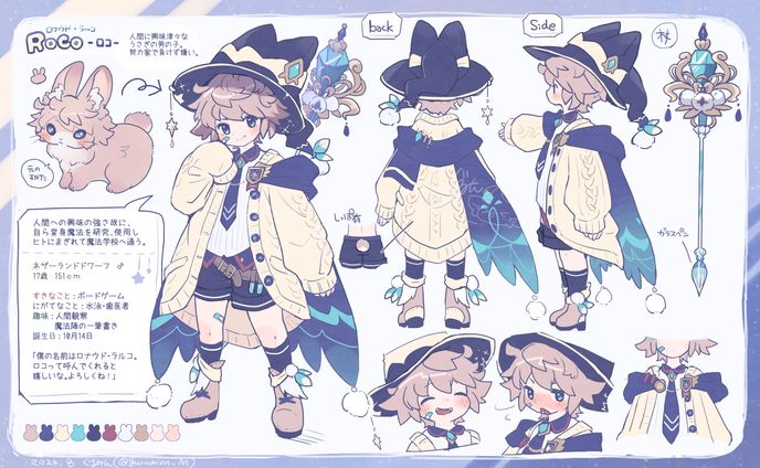 オリジナルキャラクターデザイン「ロコ」