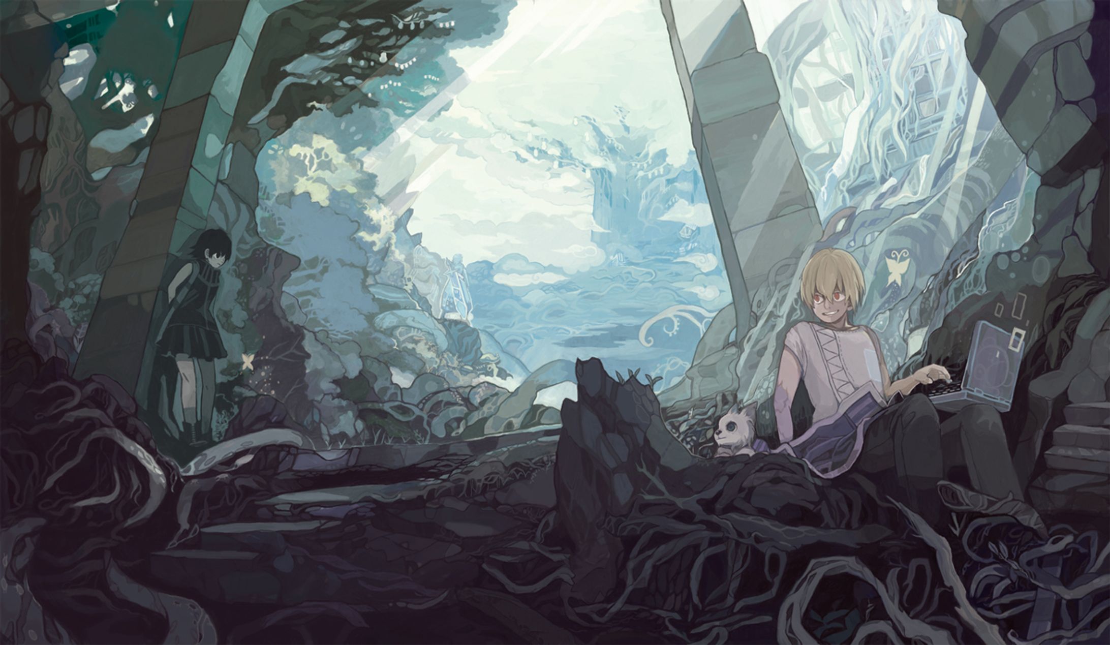小説作品のイメージイラスト-1