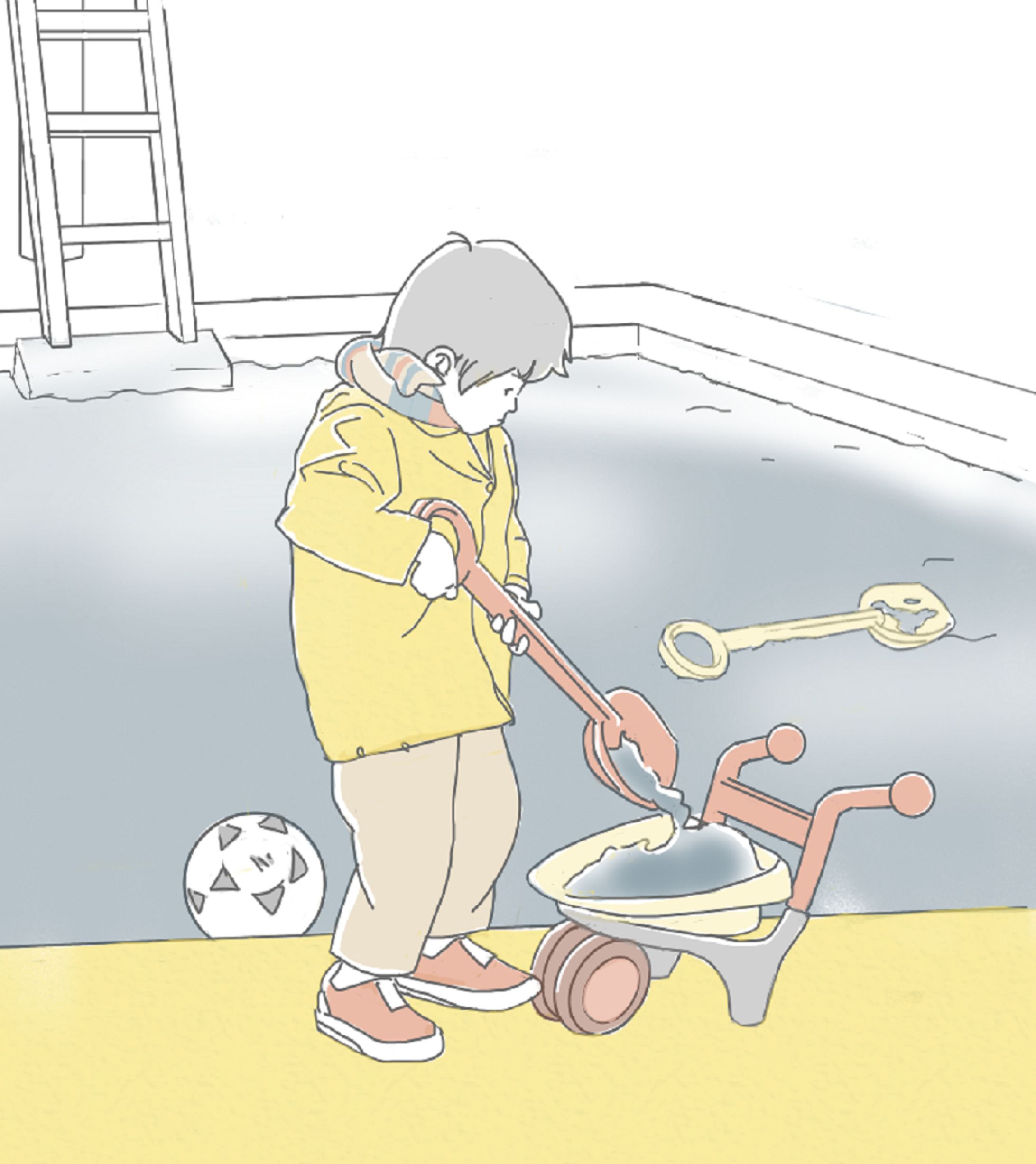 砂遊び-1