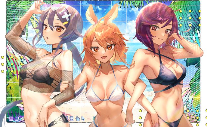 女性・背景・衣装デザイン